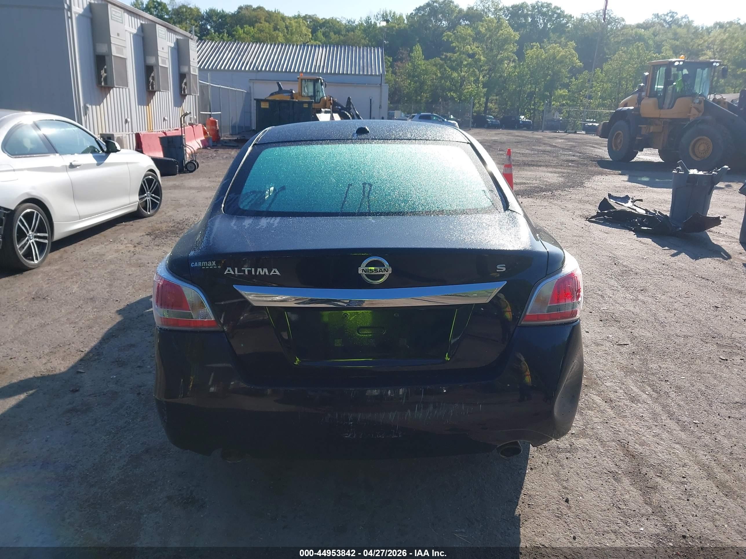 2015 Nissan Altima 2.5 S Black vin: 1N4AL3APXFC206514