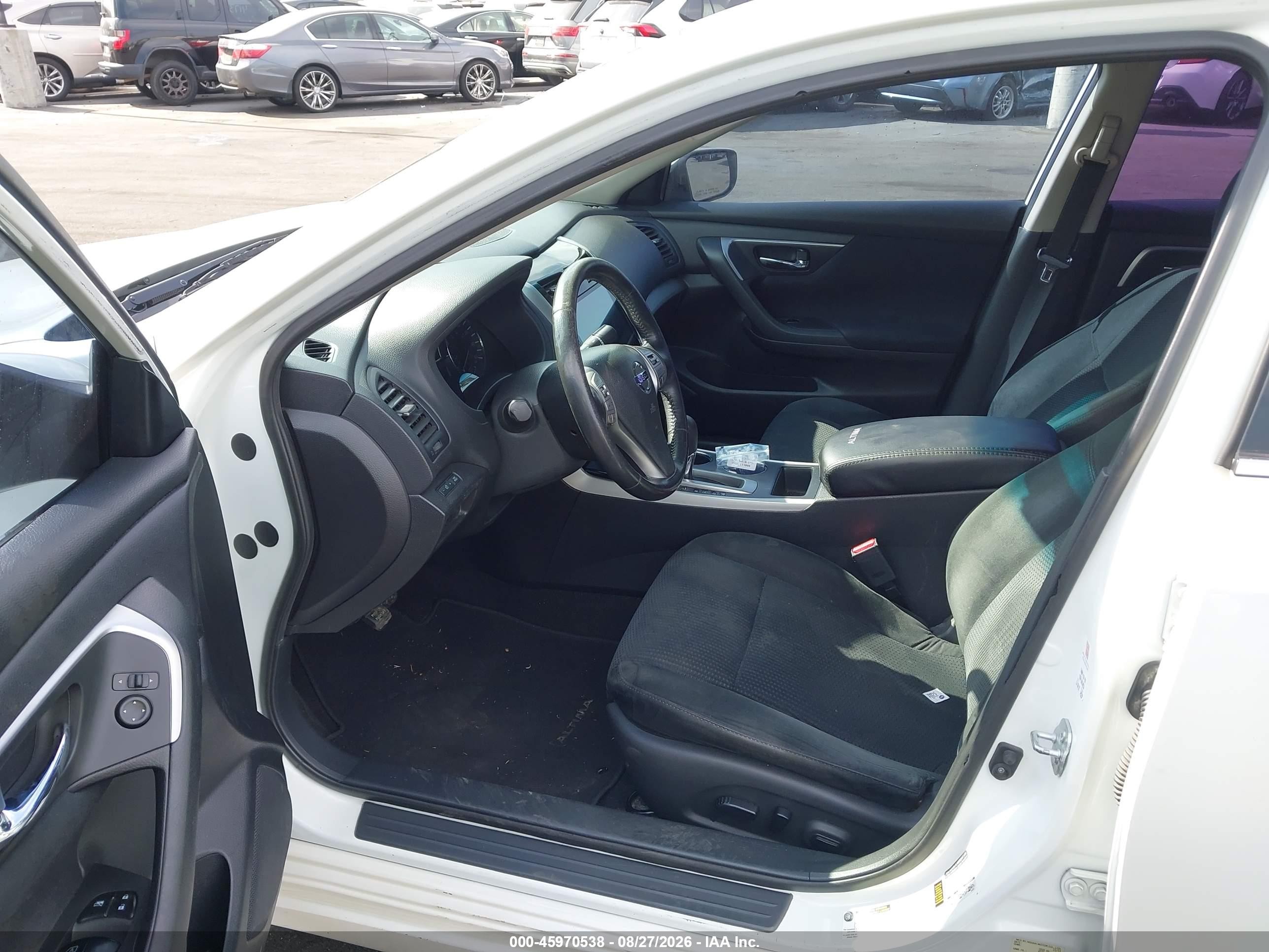 2015 Nissan Altima 2.5 Sv Белый vin: 1N4AL3APXFC211096