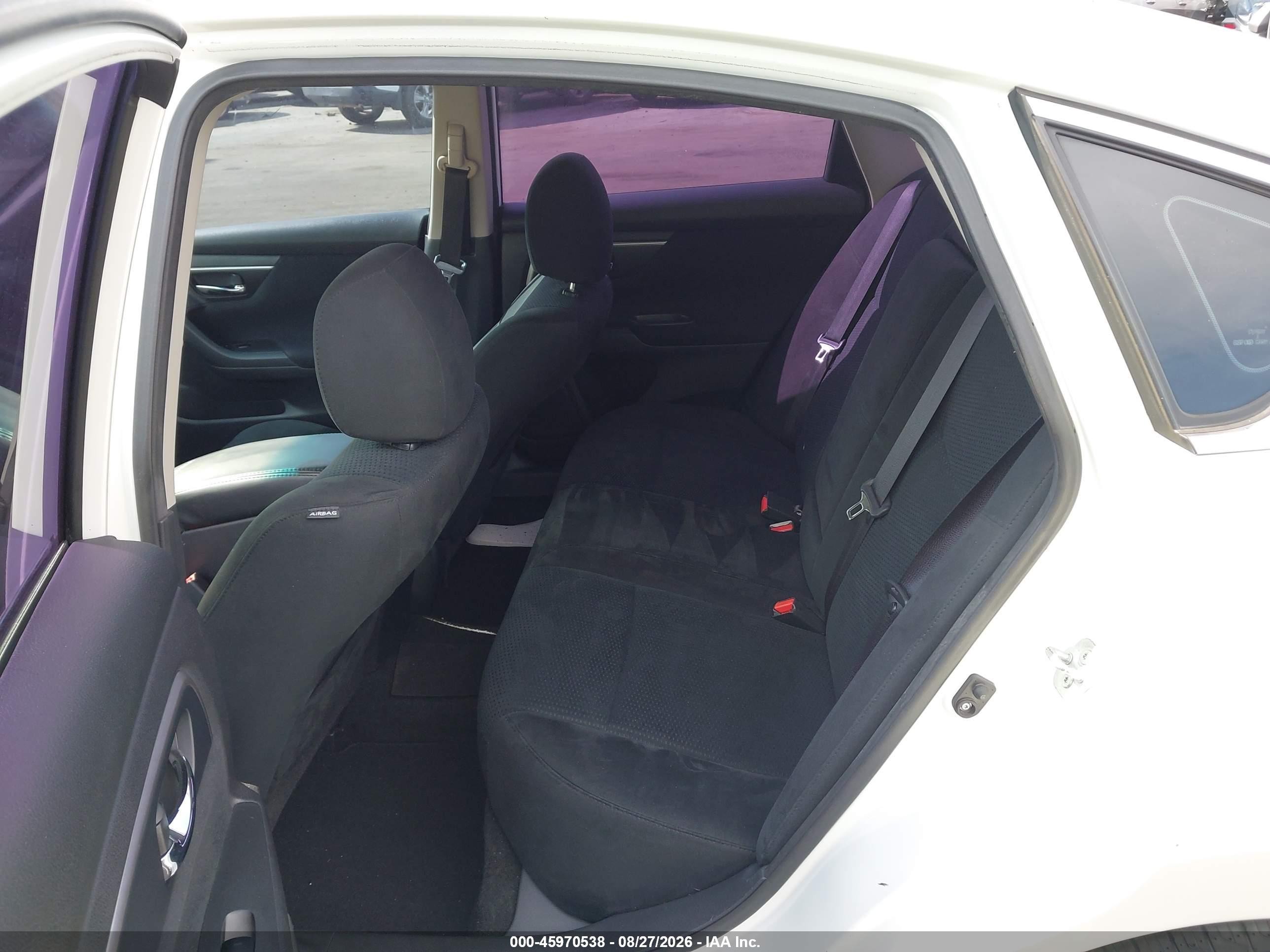 2015 Nissan Altima 2.5 Sv Белый vin: 1N4AL3APXFC211096