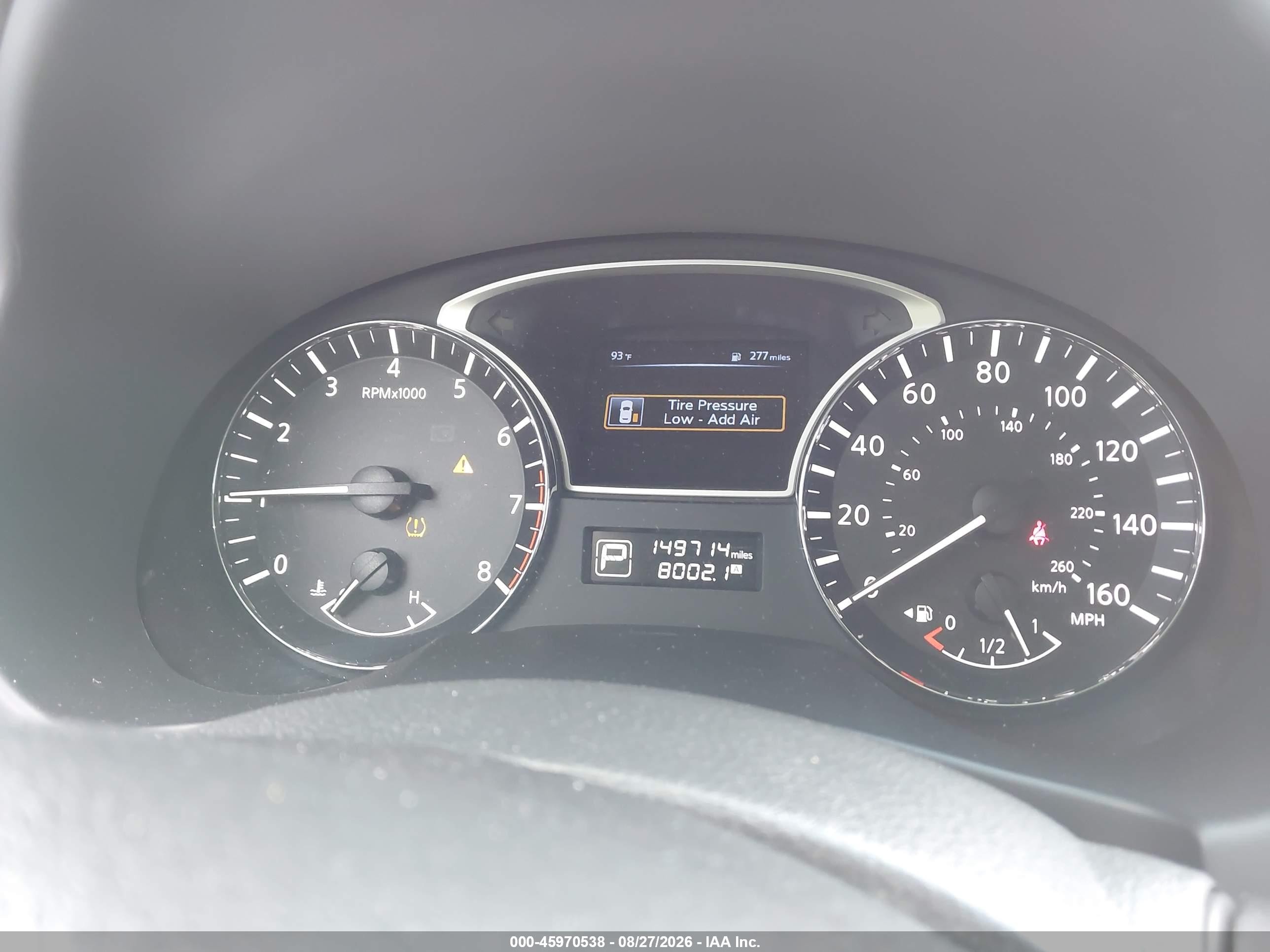 2015 Nissan Altima 2.5 Sv Белый vin: 1N4AL3APXFC211096