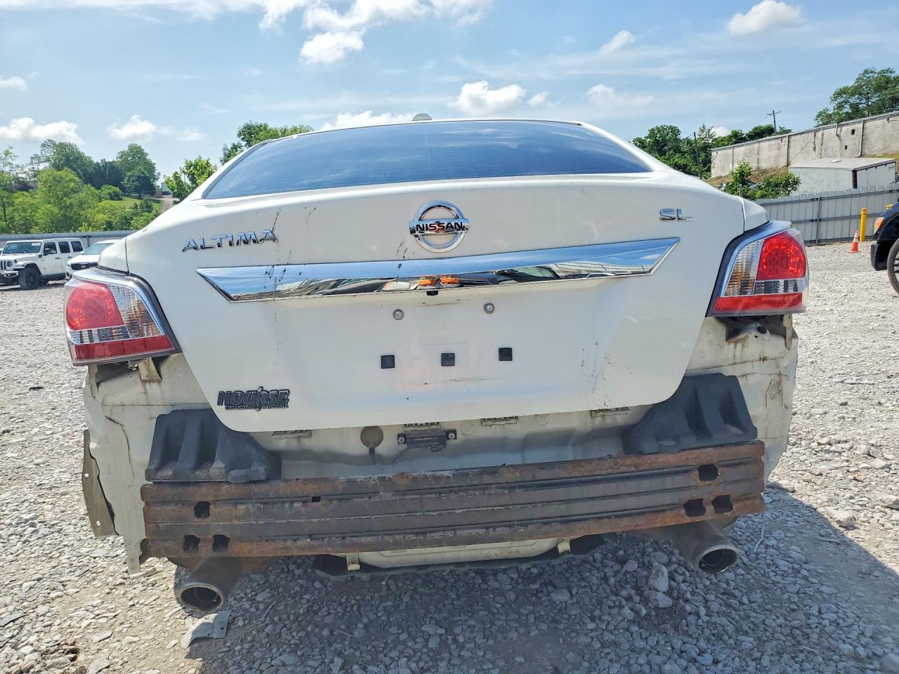 2015 Nissan Altima 2.5 Sl Белый vin: 1N4AL3APXFC217755