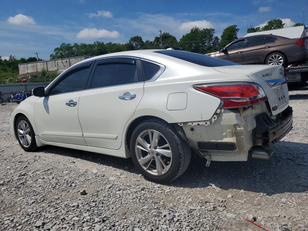 2015 Nissan Altima 2.5 Sl Белый vin: 1N4AL3APXFC217755