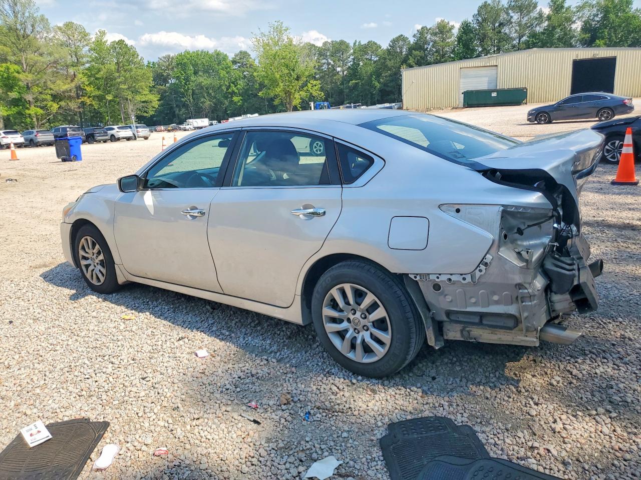 2015 Nissan Altima 2.5 S Silver vin: 1N4AL3APXFC220056