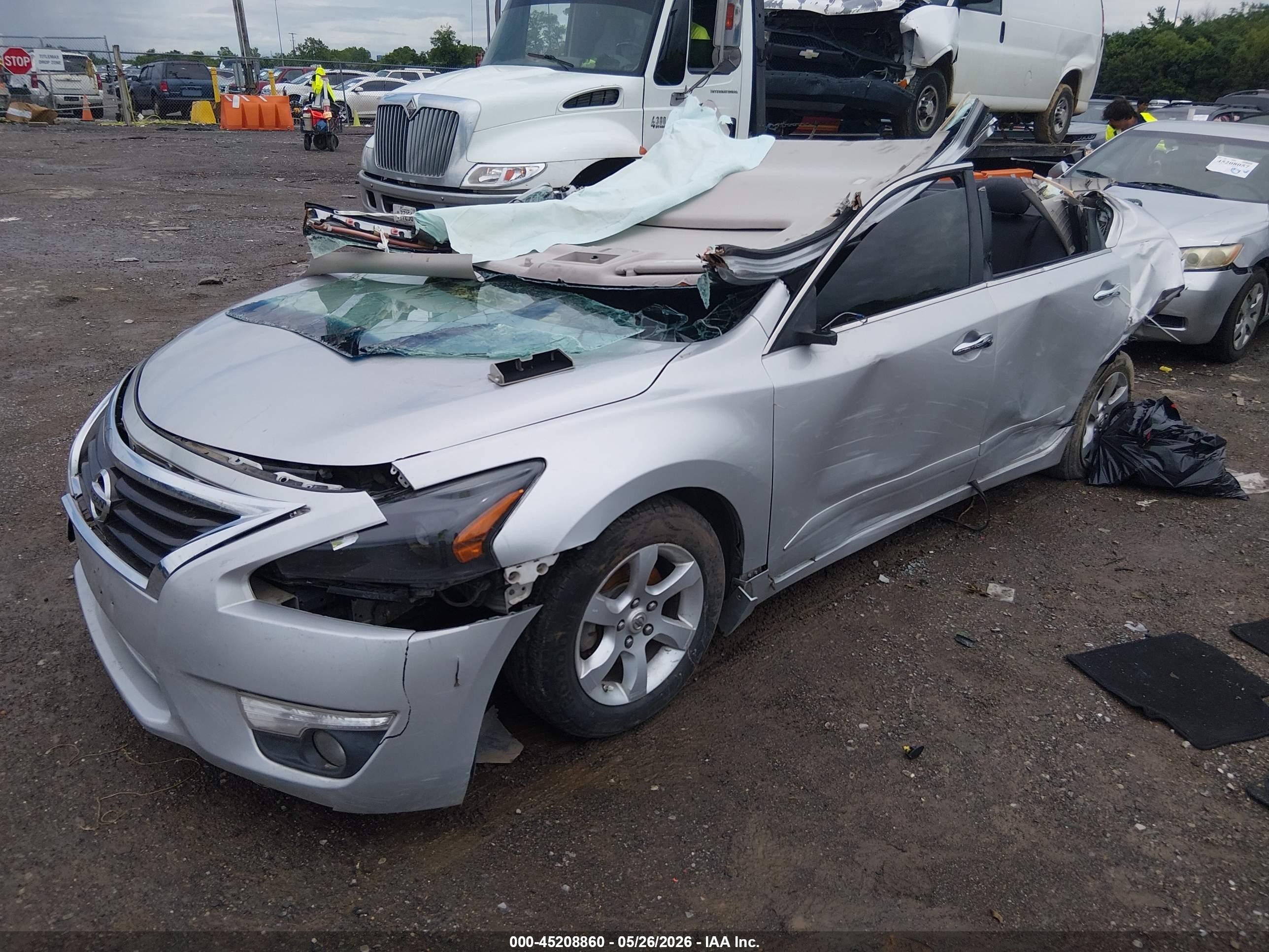 2015 Nissan Altima 2.5 Sl Silver vin: 1N4AL3APXFC235138
