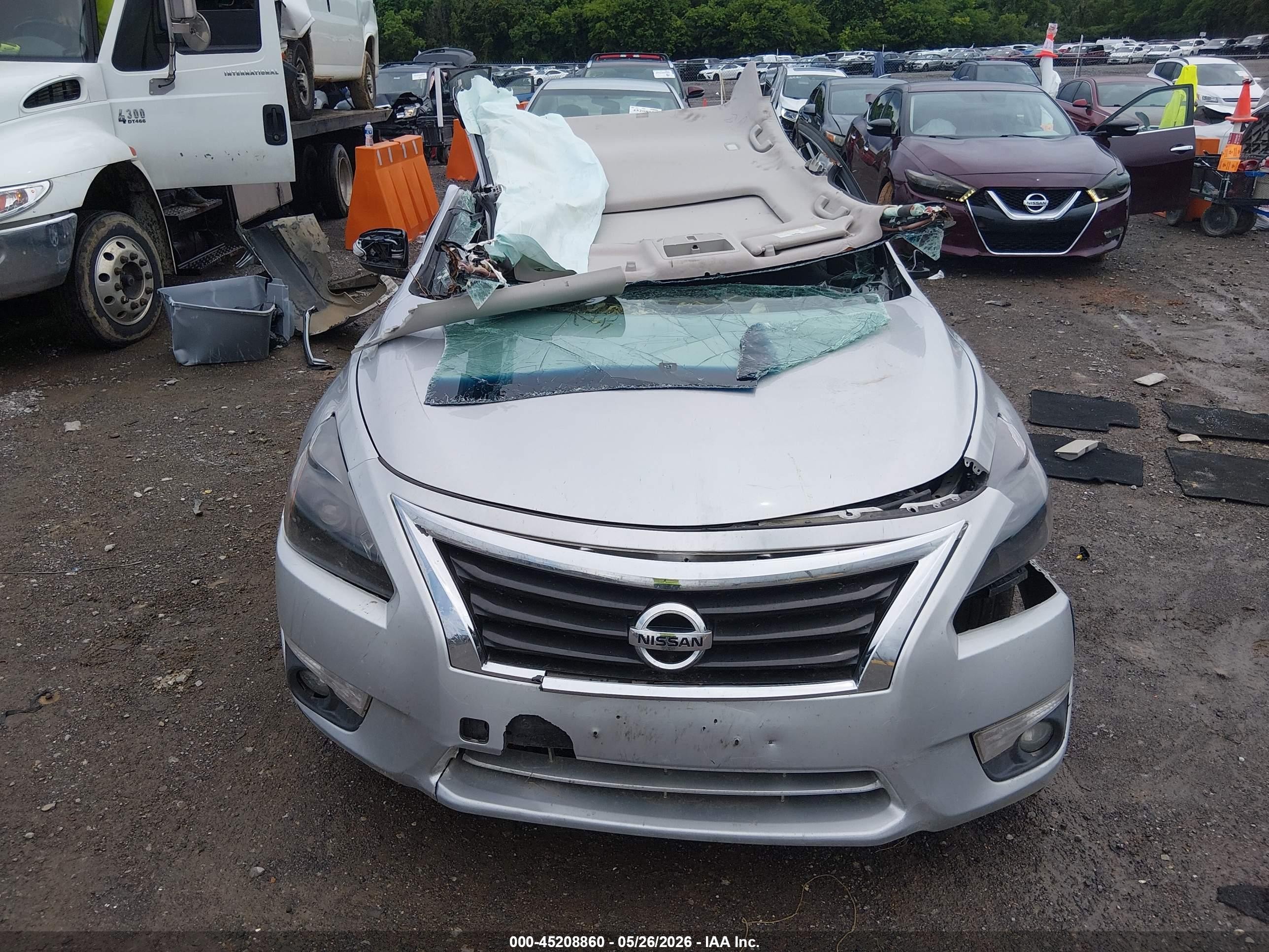 2015 Nissan Altima 2.5 Sl Silver vin: 1N4AL3APXFC235138