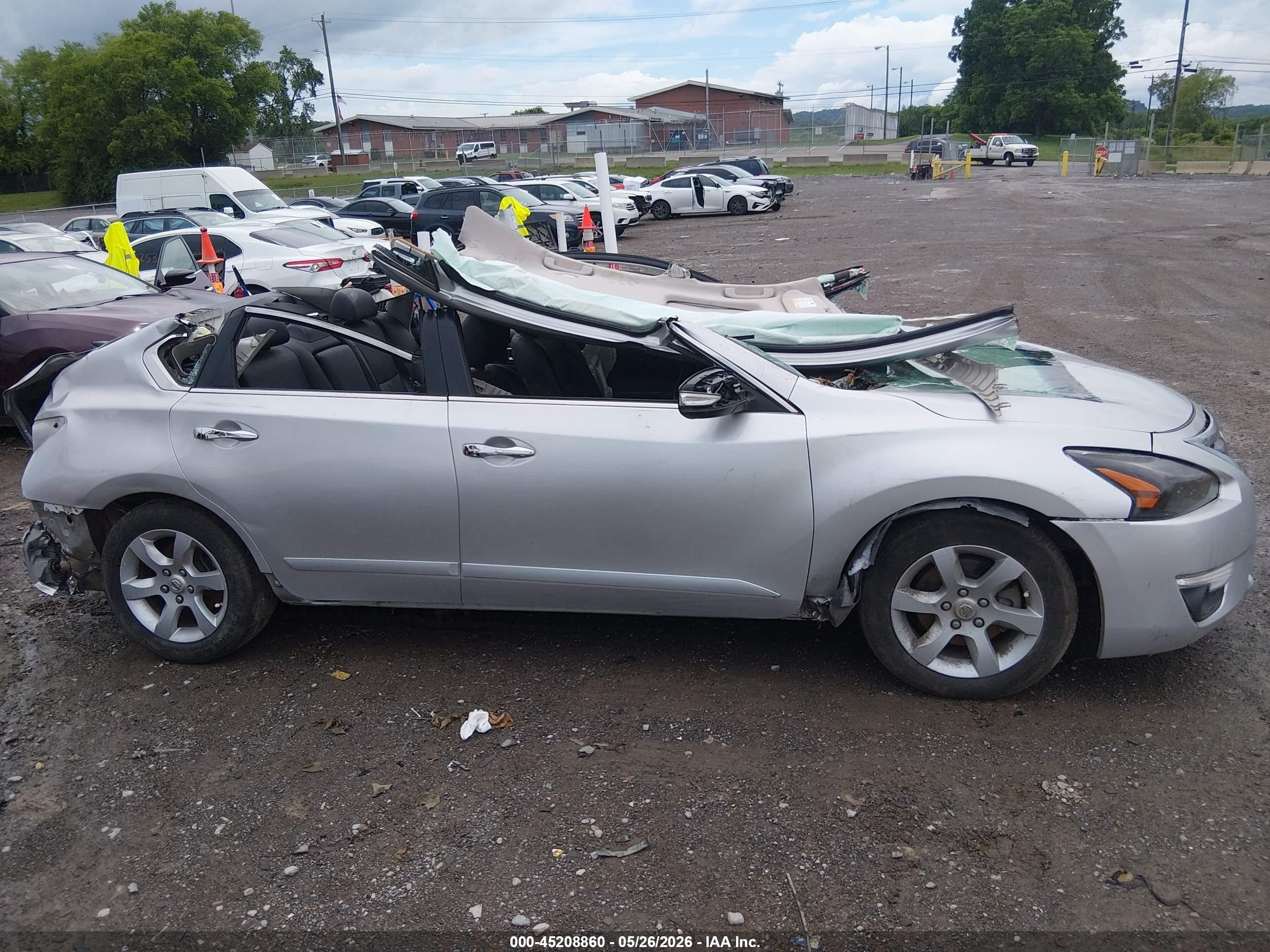 2015 Nissan Altima 2.5 Sl Silver vin: 1N4AL3APXFC235138