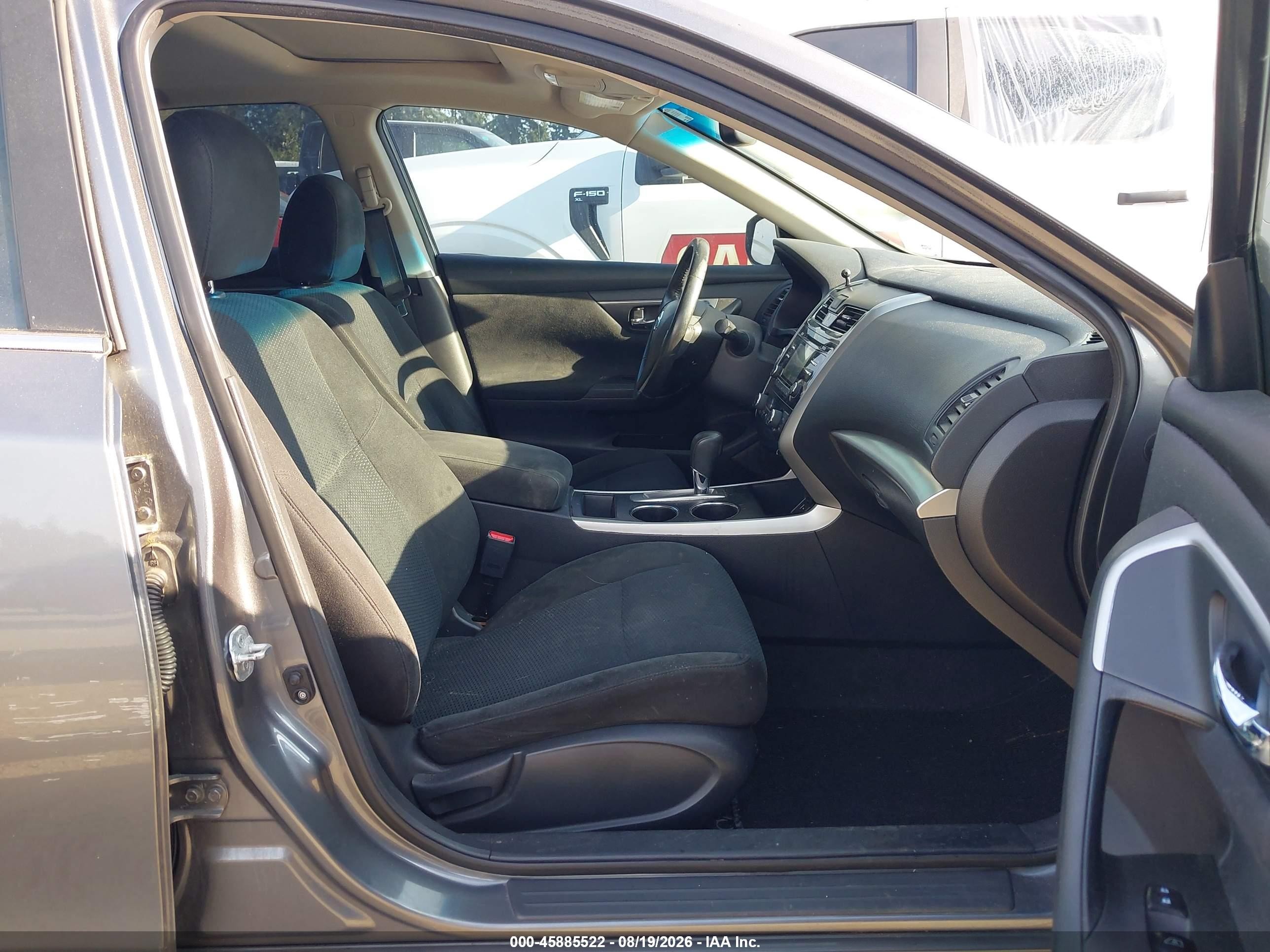 2015 Nissan Altima 2.5 Sv Gray vin: 1N4AL3APXFC239237