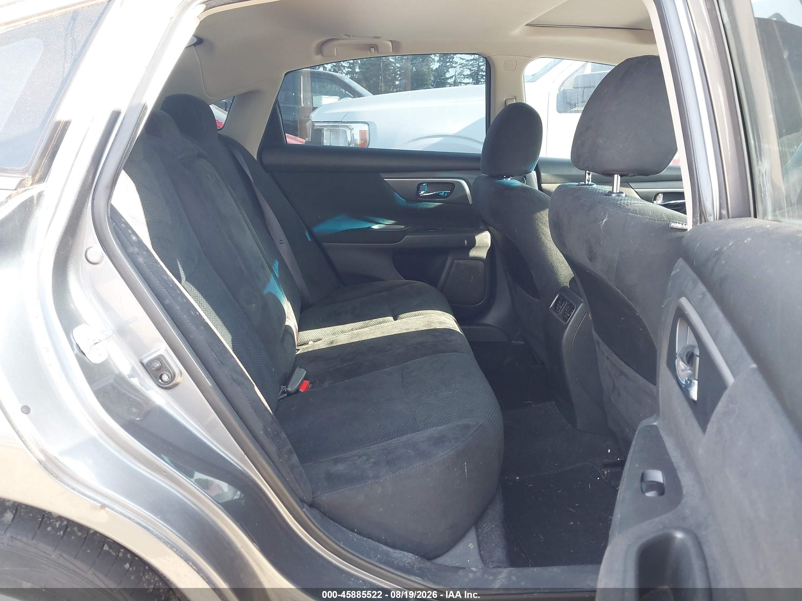2015 Nissan Altima 2.5 Sv Gray vin: 1N4AL3APXFC239237