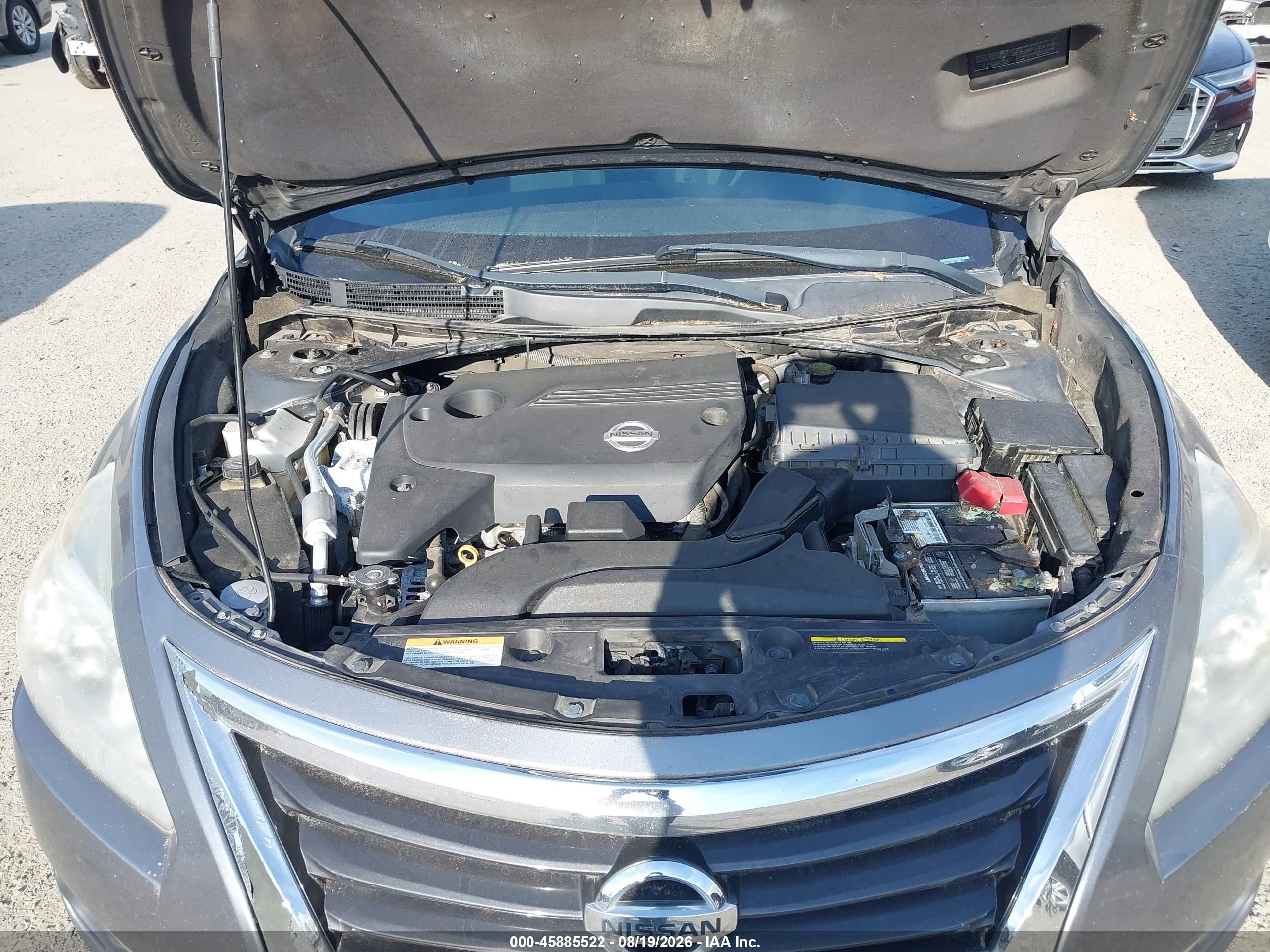 2015 Nissan Altima 2.5 Sv Gray vin: 1N4AL3APXFC239237