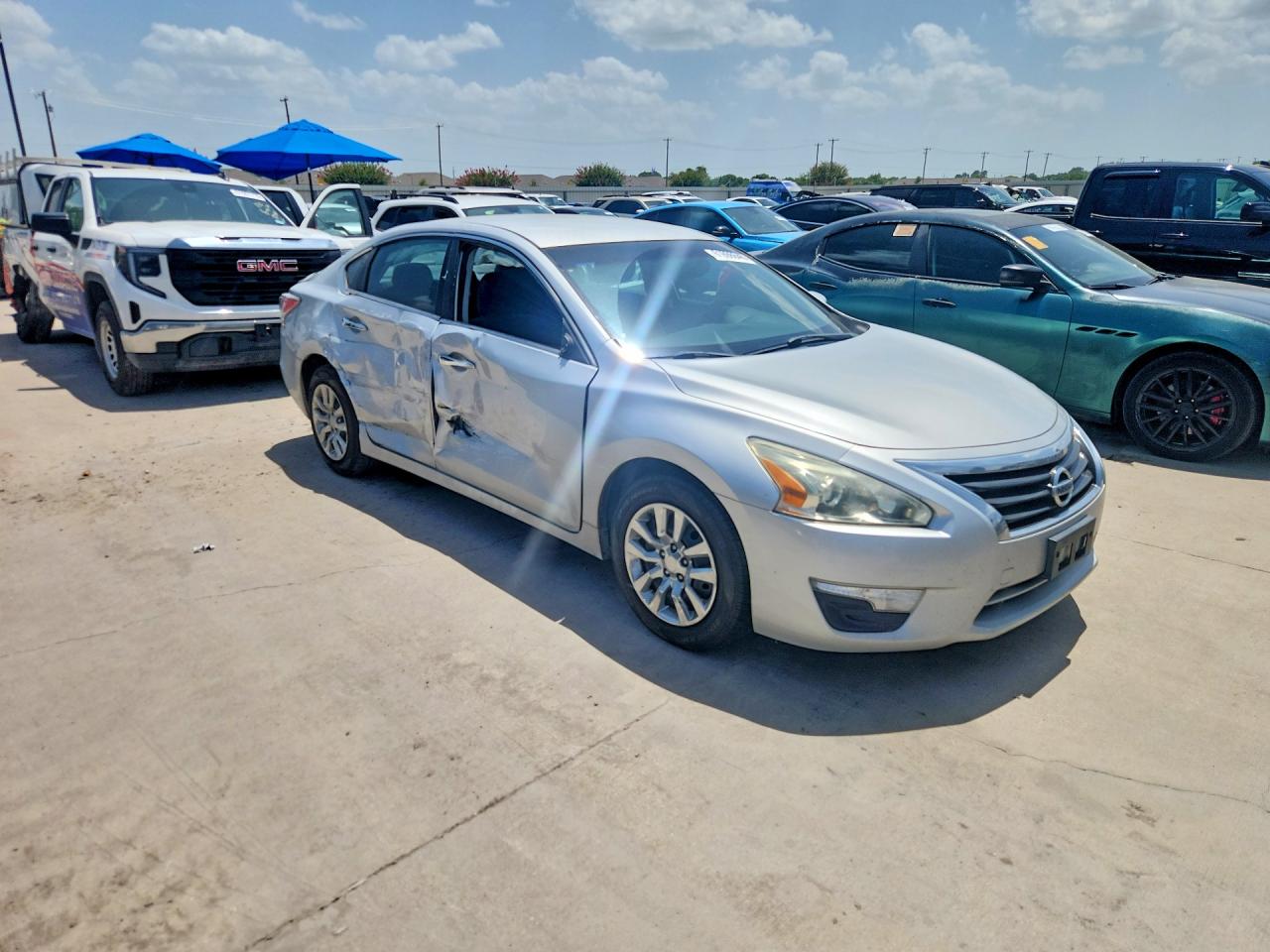 2015 Nissan Altima 2.5 S Серебряный vin: 1N4AL3APXFC240601