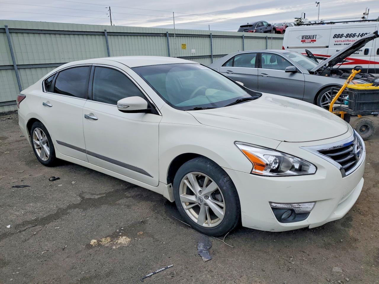 2015 Nissan Altima 2.5 Sl White vin: 1N4AL3APXFC241179