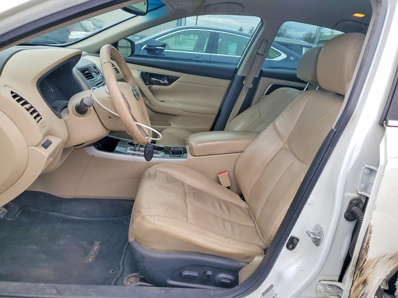 2015 Nissan Altima 2.5 Sl White vin: 1N4AL3APXFC241179
