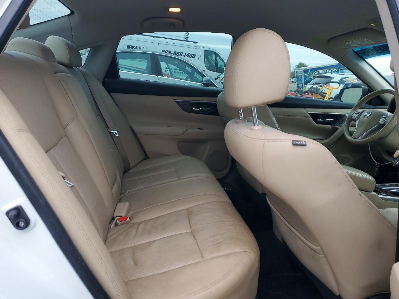 2015 Nissan Altima 2.5 Sl White vin: 1N4AL3APXFC241179