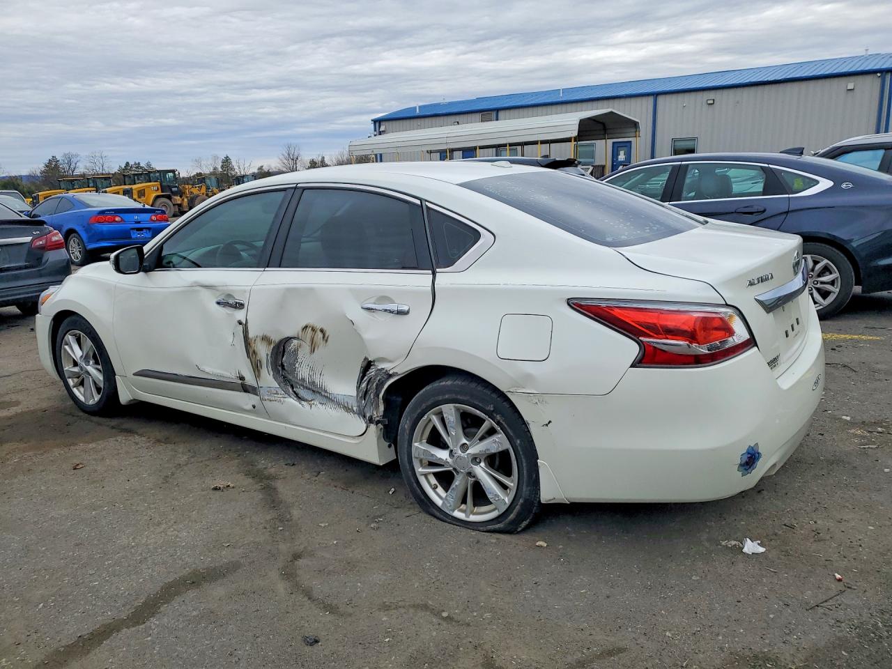 2015 Nissan Altima 2.5 Sl White vin: 1N4AL3APXFC241179