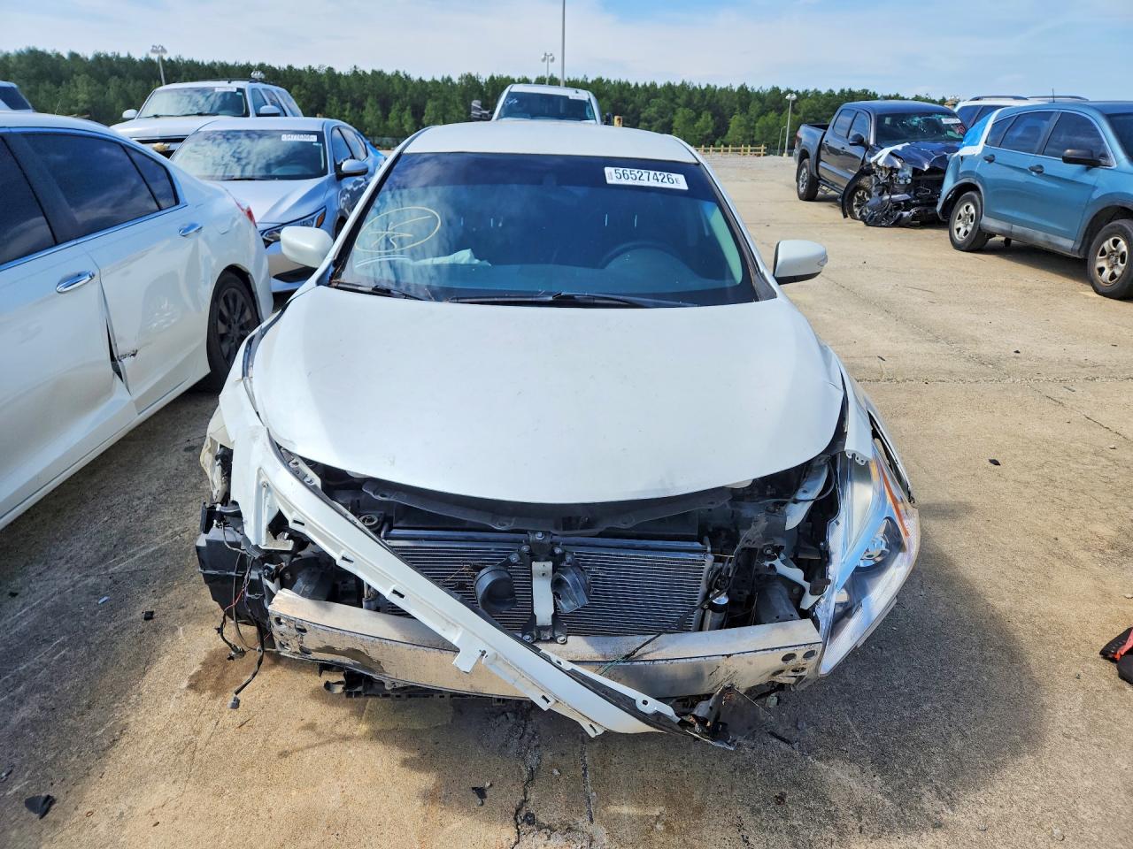 2015 Nissan Altima 2.5 S White vin: 1N4AL3APXFC243918