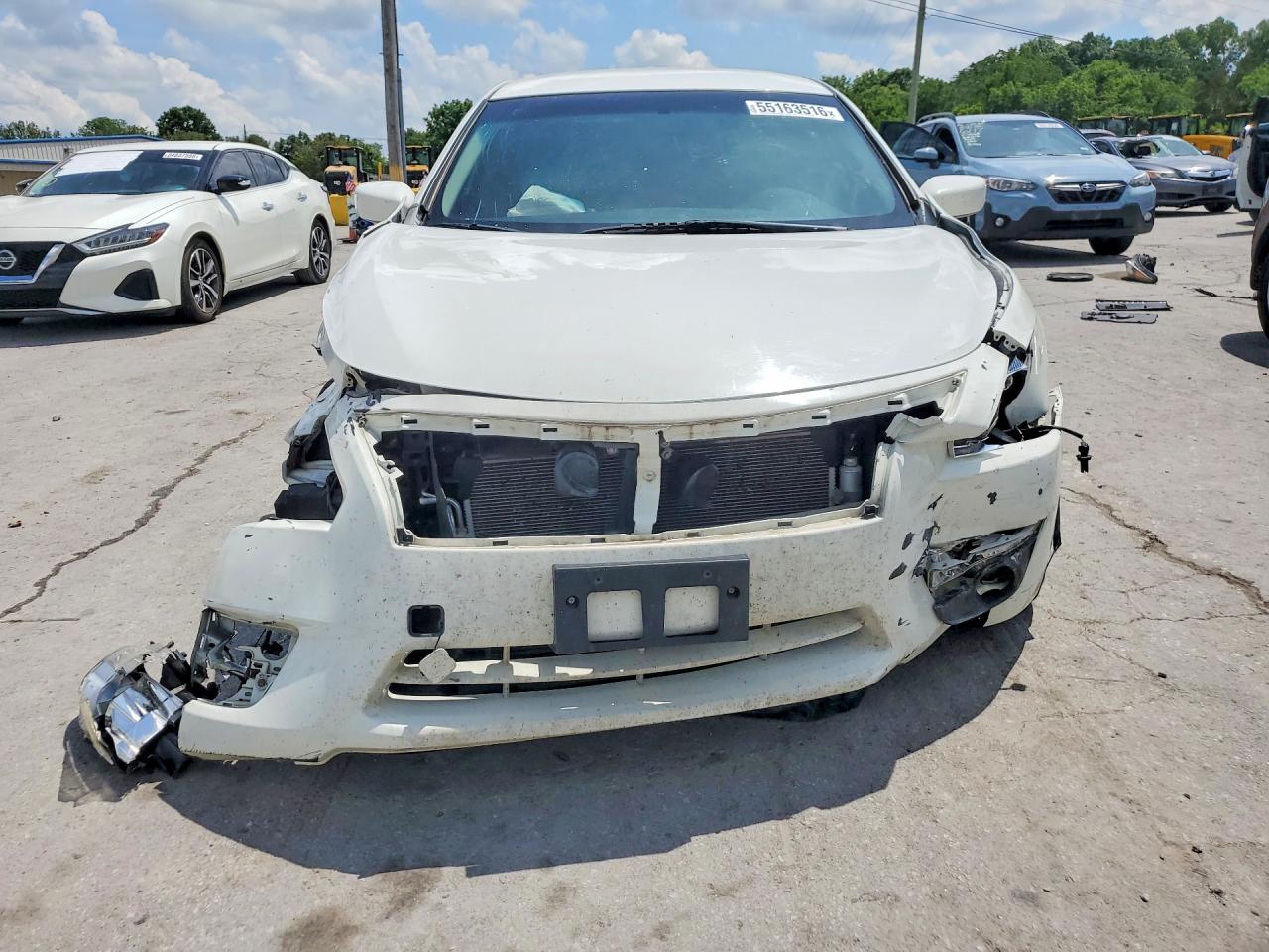 2015 Nissan Altima 2.5 S White vin: 1N4AL3APXFC253994