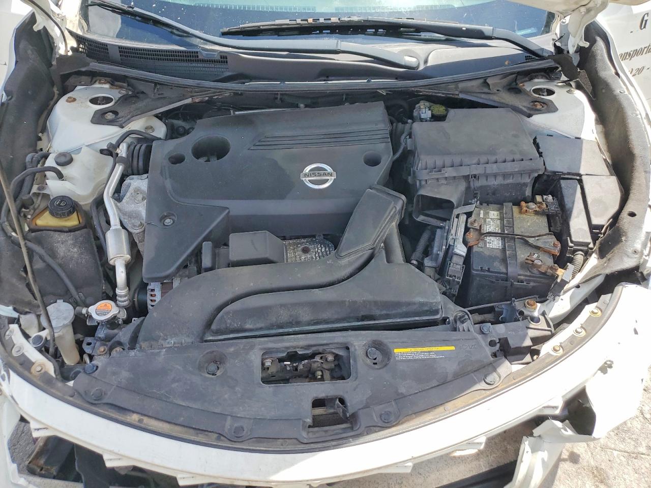 2015 Nissan Altima 2.5 S White vin: 1N4AL3APXFC253994