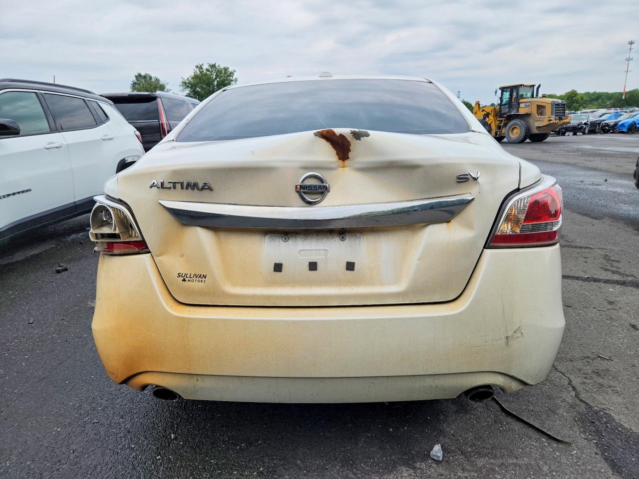 2015 Nissan Altima 2.5 Sv White vin: 1N4AL3APXFC255664