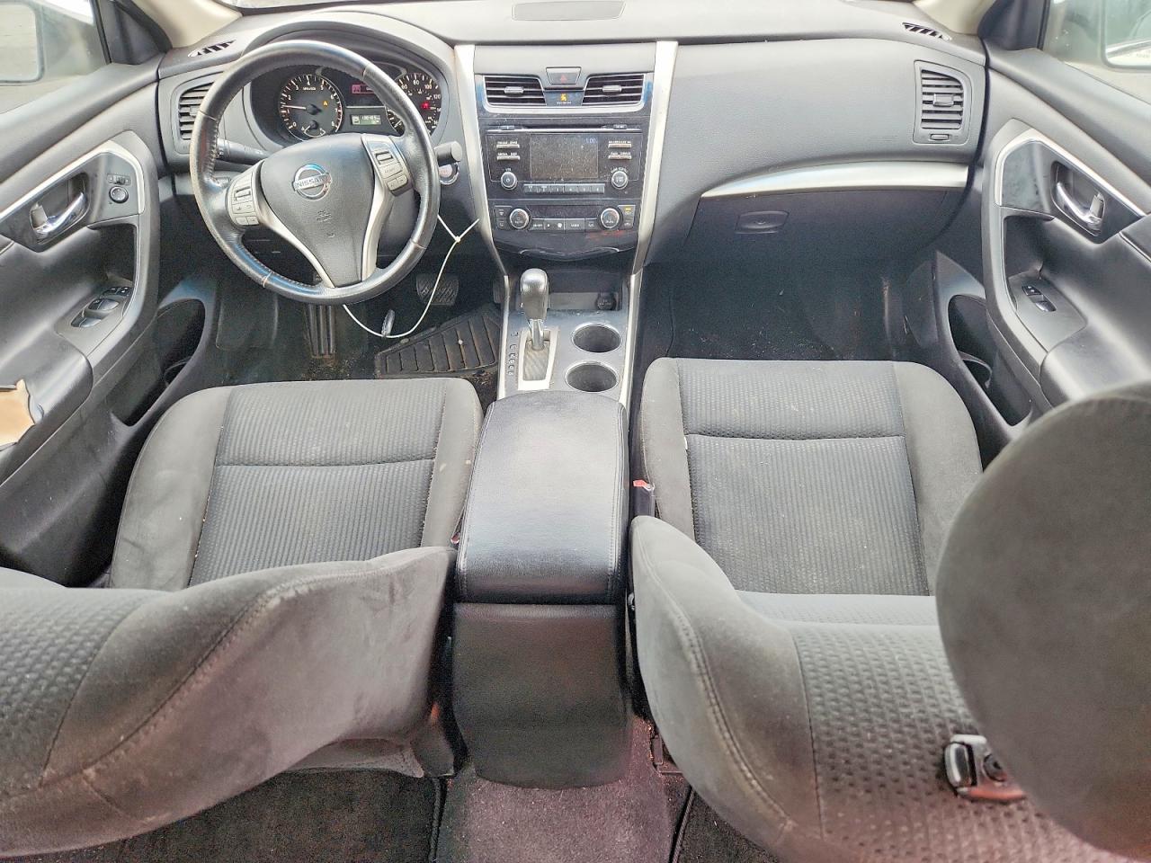 2015 Nissan Altima 2.5 Sv White vin: 1N4AL3APXFC255664