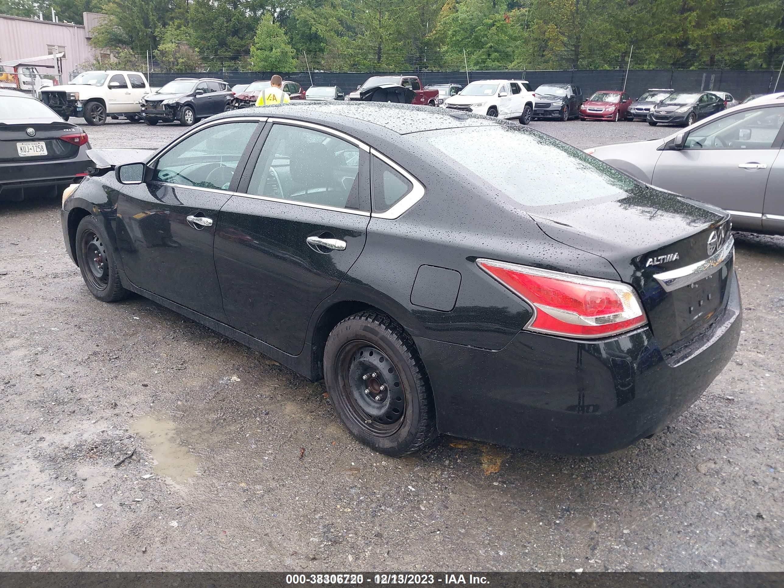 2015 Nissan Altima 2.5/2.5 S/2.5 Sl/2.5 Sv Черный vin: 1N4AL3APXFC256636