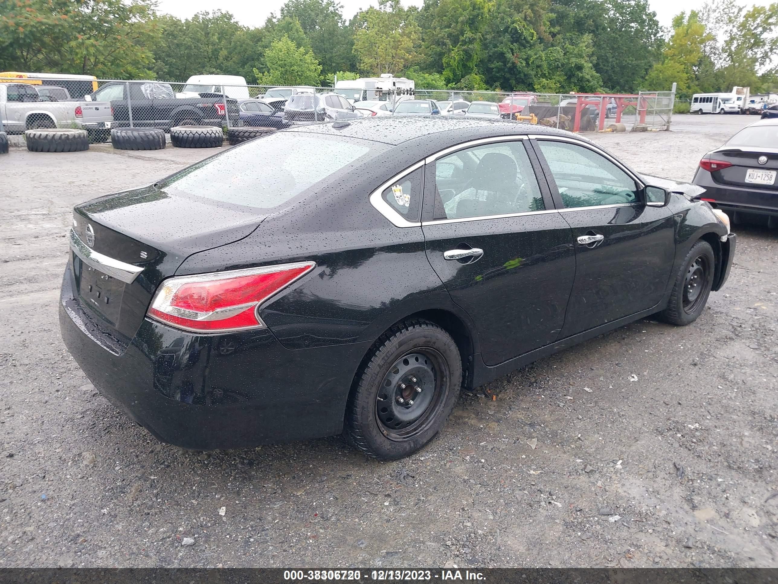 2015 Nissan Altima 2.5/2.5 S/2.5 Sl/2.5 Sv Черный vin: 1N4AL3APXFC256636