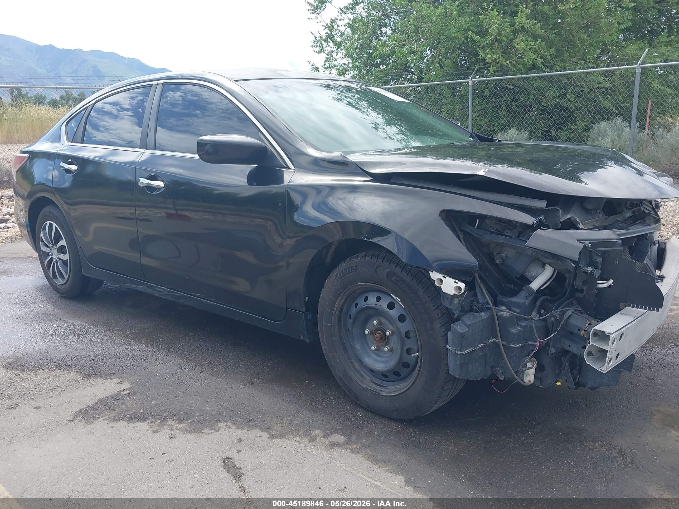 2015 Nissan Altima 2.5/2.5 S/2.5 Sl/2.5 Sv Black vin: 1N4AL3APXFC262694