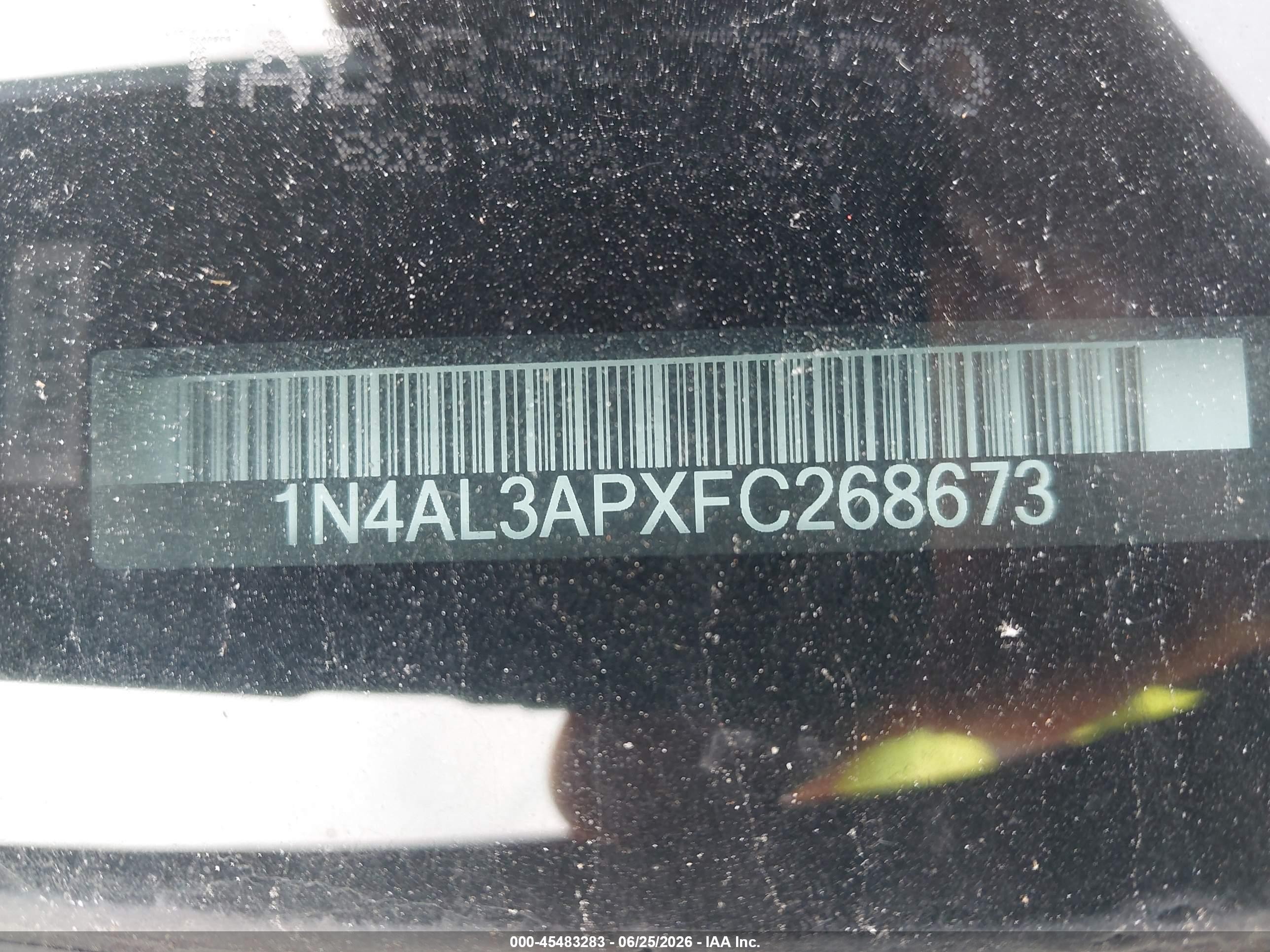 2015 Nissan Altima 2.5 Sv Red vin: 1N4AL3APXFC268673