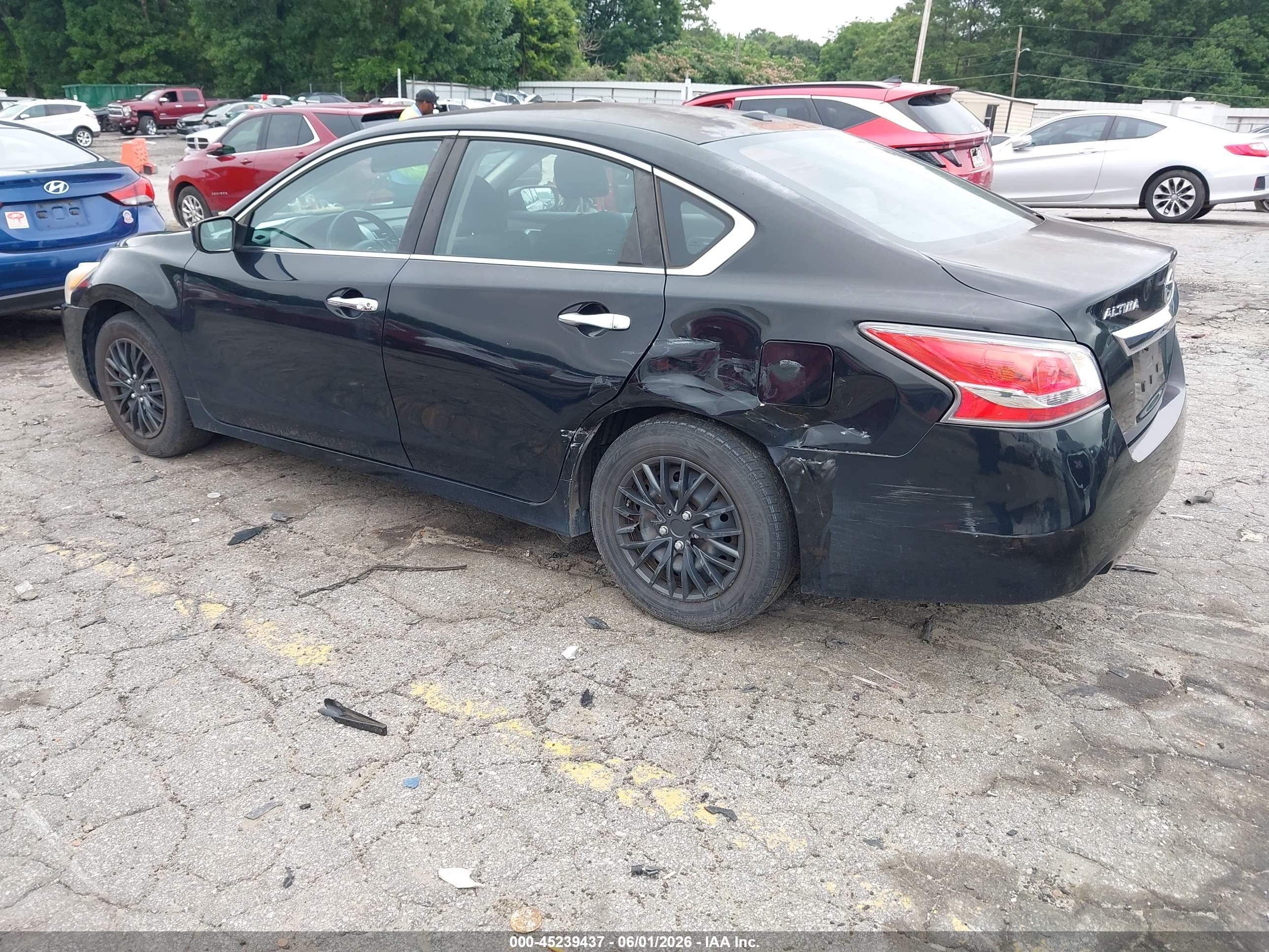 2015 Nissan Altima 2.5/2.5 S/2.5 Sl/2.5 Sv Black vin: 1N4AL3APXFC269788