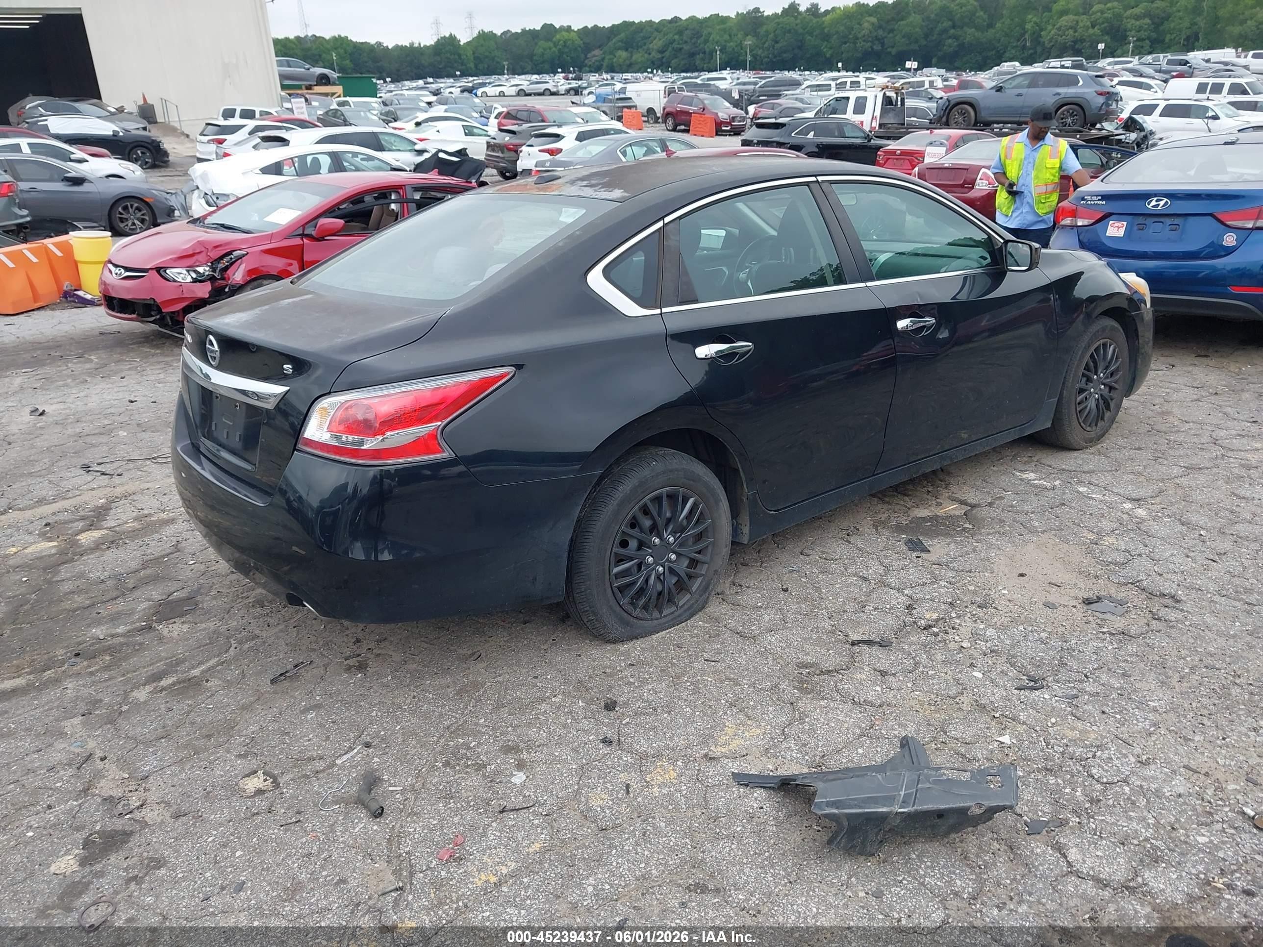 2015 Nissan Altima 2.5/2.5 S/2.5 Sl/2.5 Sv Black vin: 1N4AL3APXFC269788
