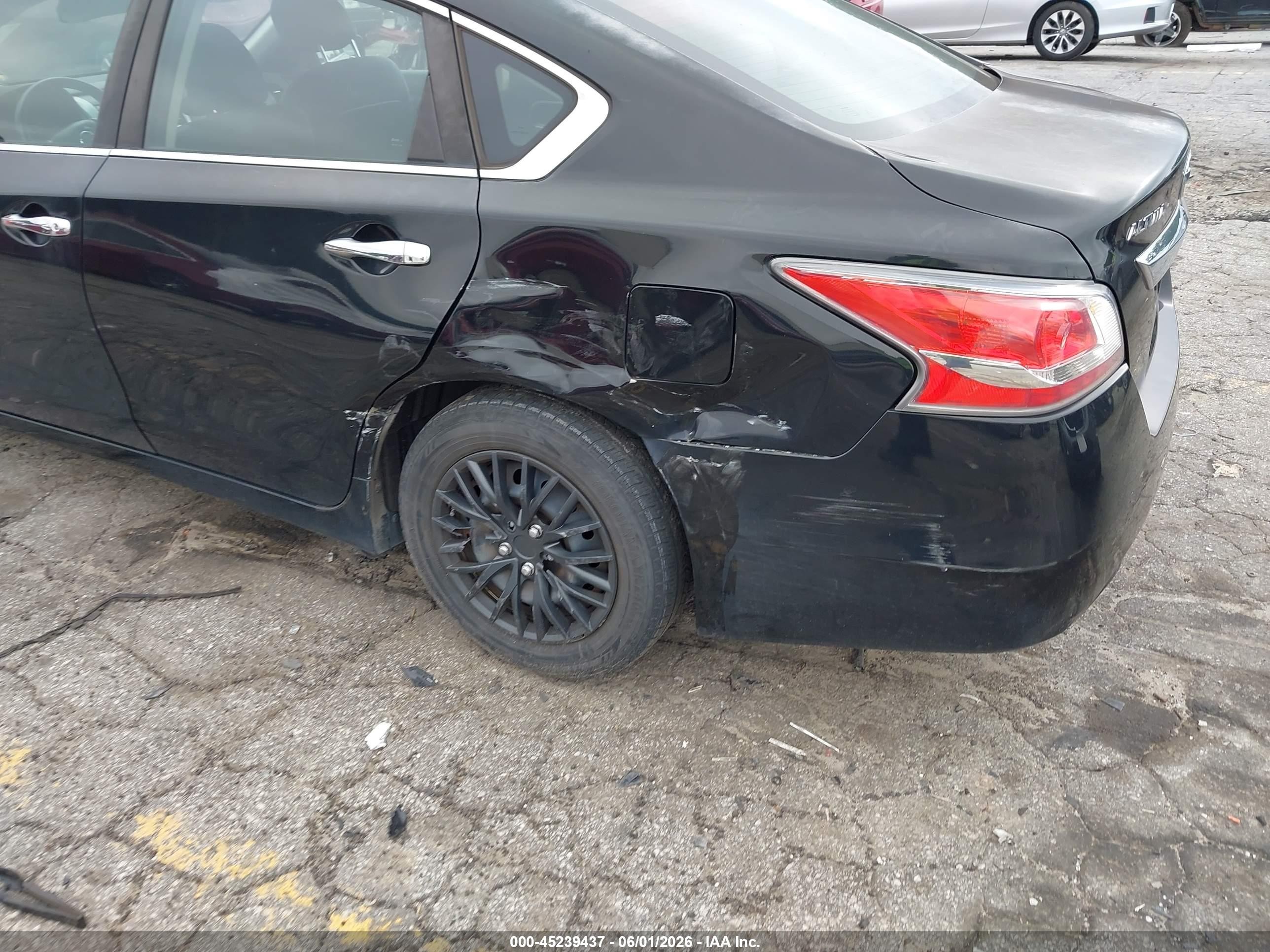 2015 Nissan Altima 2.5/2.5 S/2.5 Sl/2.5 Sv Black vin: 1N4AL3APXFC269788
