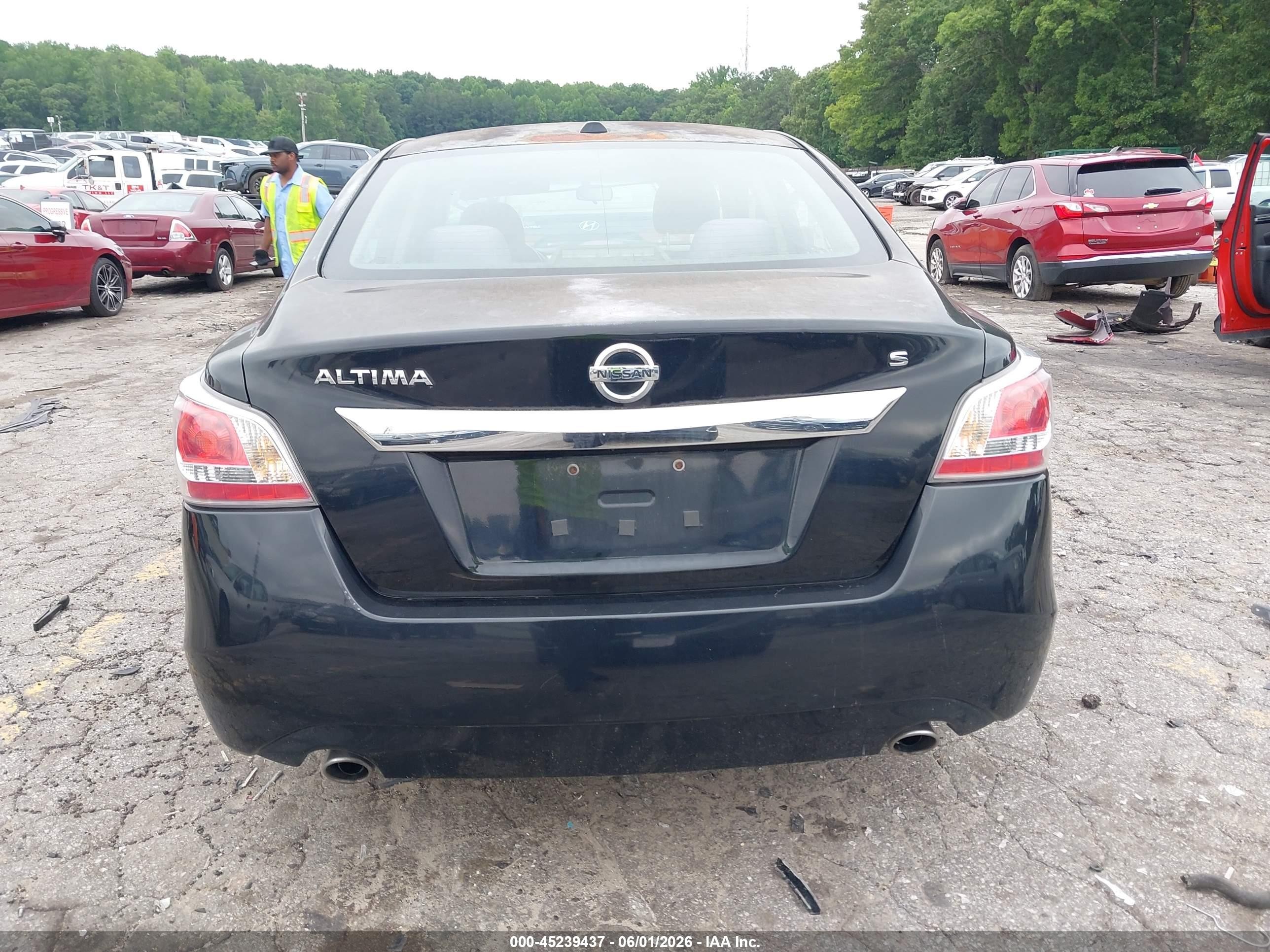 2015 Nissan Altima 2.5/2.5 S/2.5 Sl/2.5 Sv Black vin: 1N4AL3APXFC269788