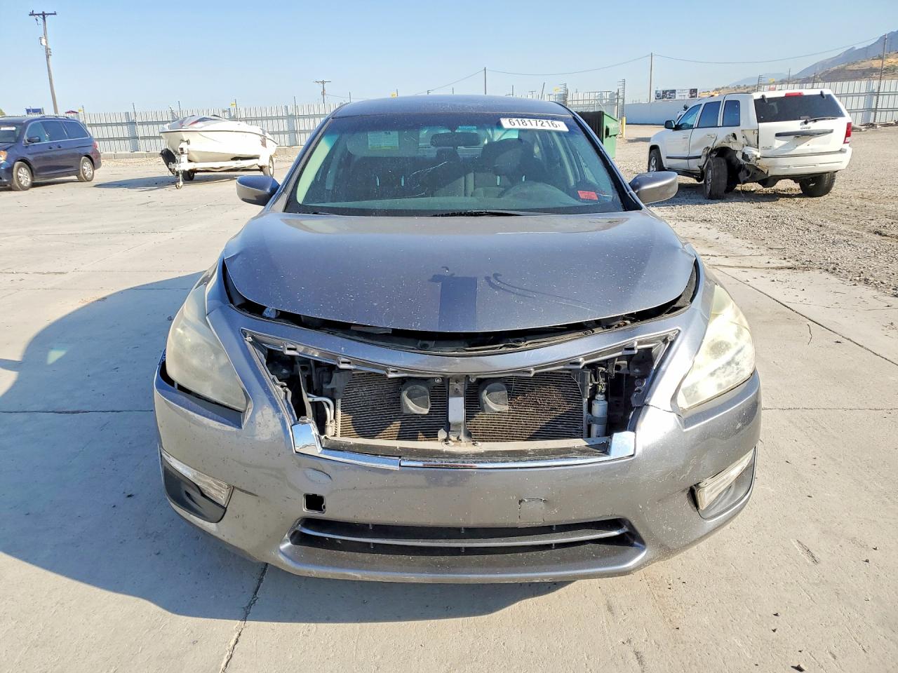 2015 Nissan Altima 2.5 S Gray vin: 1N4AL3APXFC270374