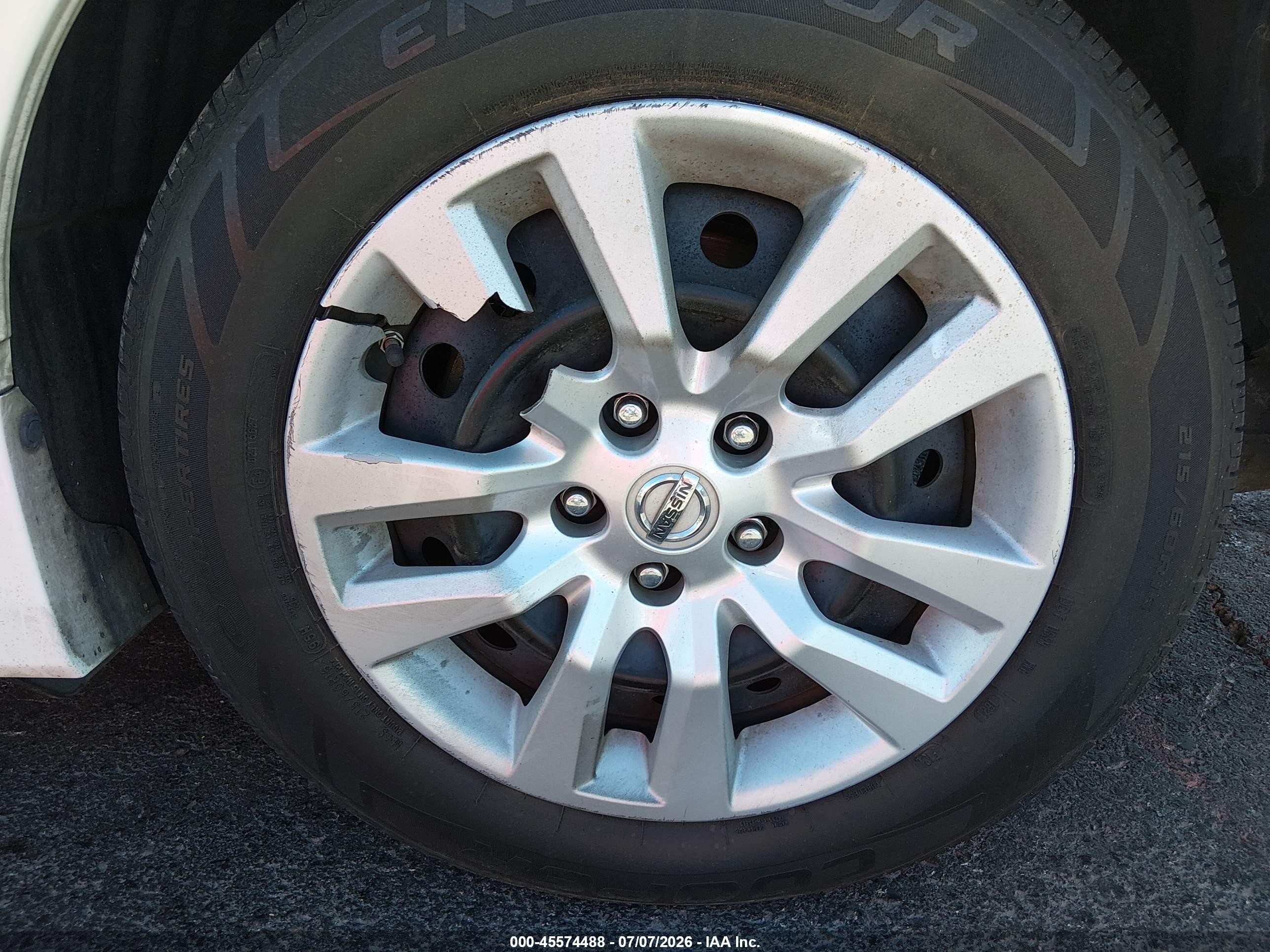 2015 Nissan Altima 2.5/2.5 S/2.5 Sl/2.5 Sv White vin: 1N4AL3APXFC273498