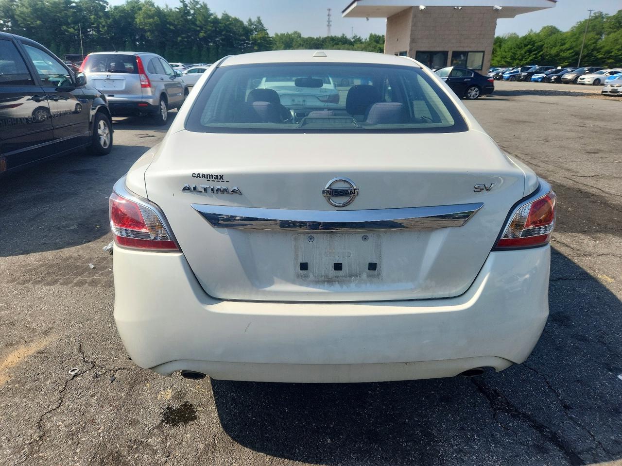 2015 Nissan Altima 2.5 Sv White vin: 1N4AL3APXFC277065
