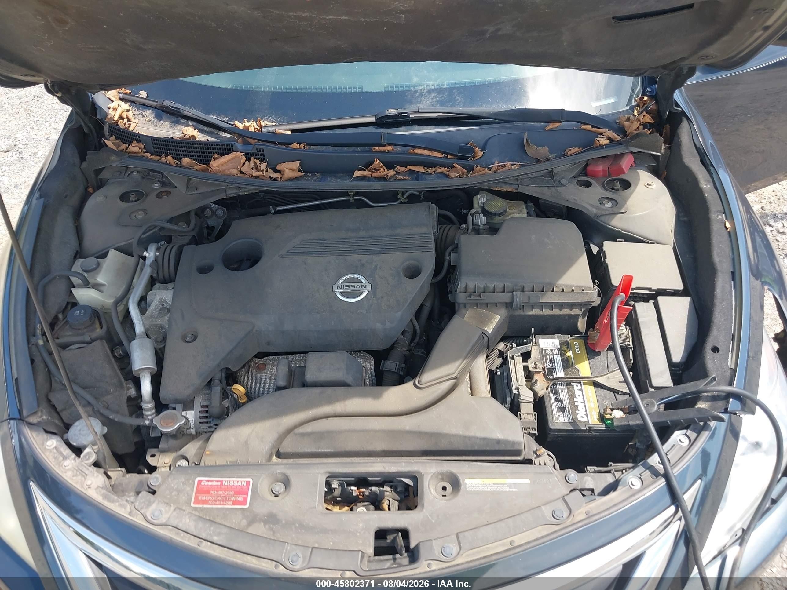 2015 Nissan Altima 2.5 S Navy vin: 1N4AL3APXFC279253
