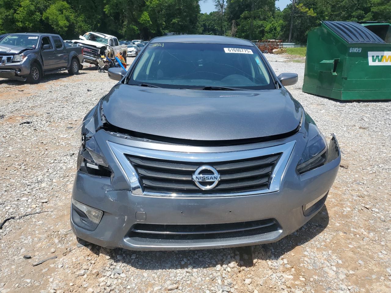 2015 Nissan Altima 2.5 Gray vin: 1N4AL3APXFC280578