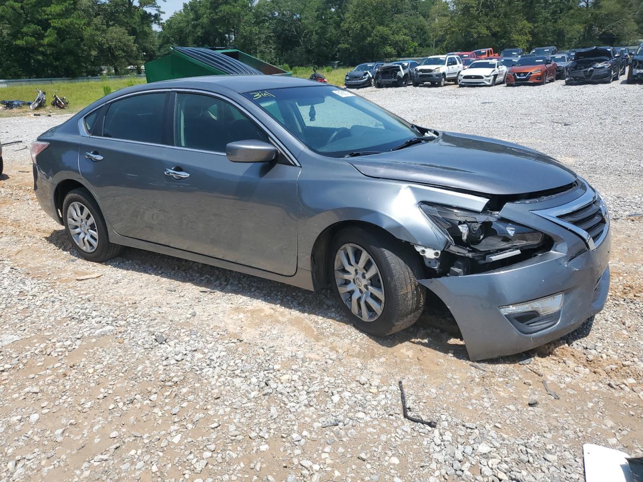 2015 Nissan Altima 2.5 Gray vin: 1N4AL3APXFC280578