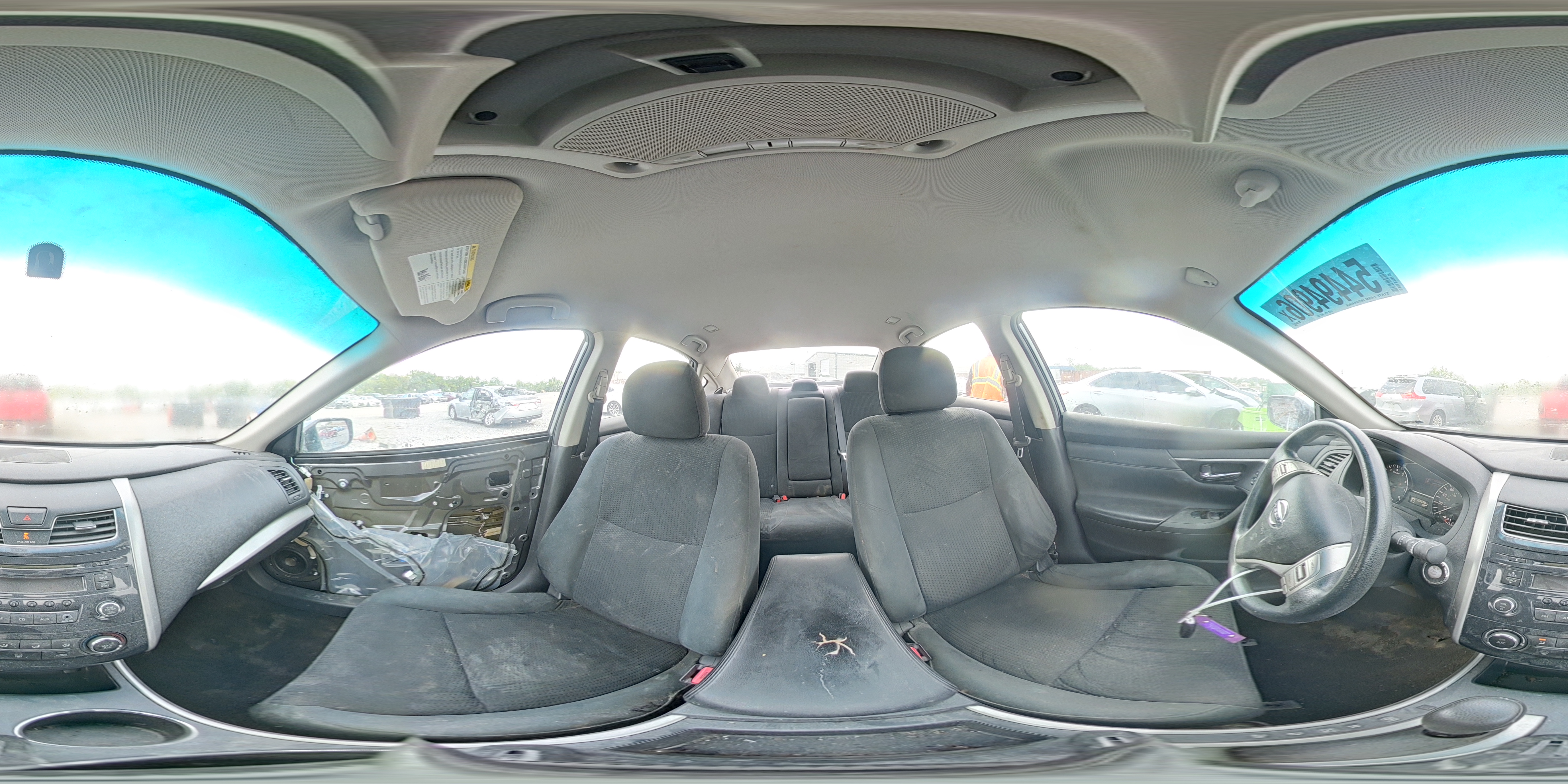 2015 Nissan Altima 2.5 S Серый vin: 1N4AL3APXFC285215