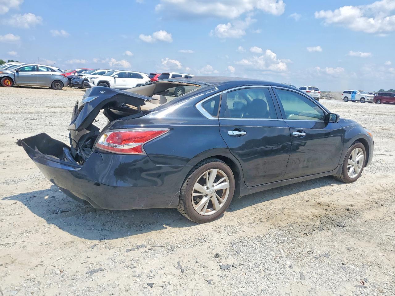 2015 Nissan Altima 2.5 Sv Black vin: 1N4AL3APXFC413856