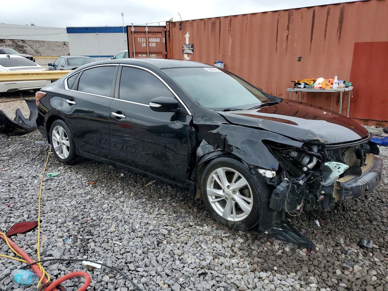 2015 Nissan Altima 2.5 Sv Black vin: 1N4AL3APXFC417597