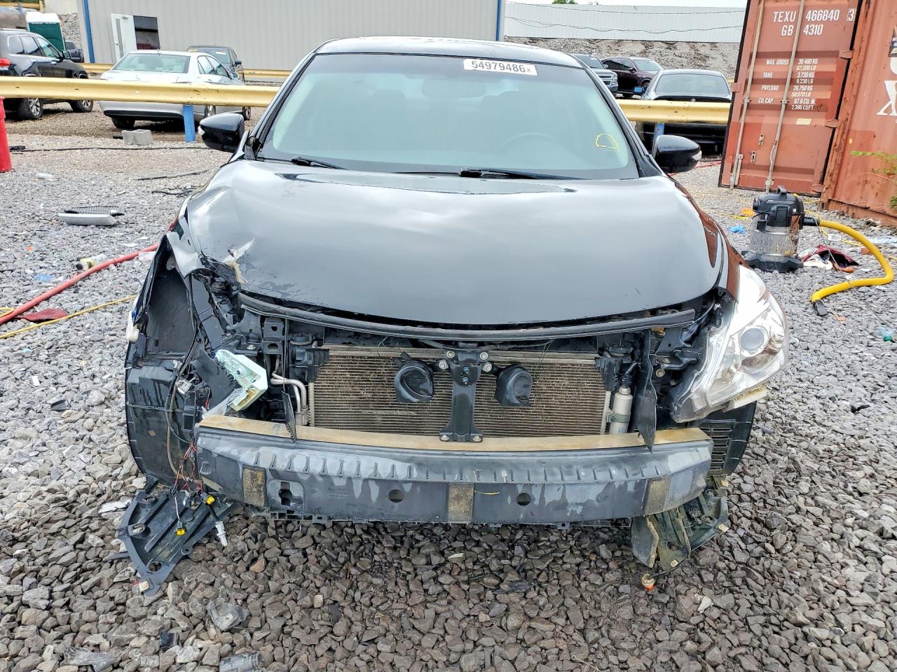 2015 Nissan Altima 2.5 Sv Black vin: 1N4AL3APXFC417597