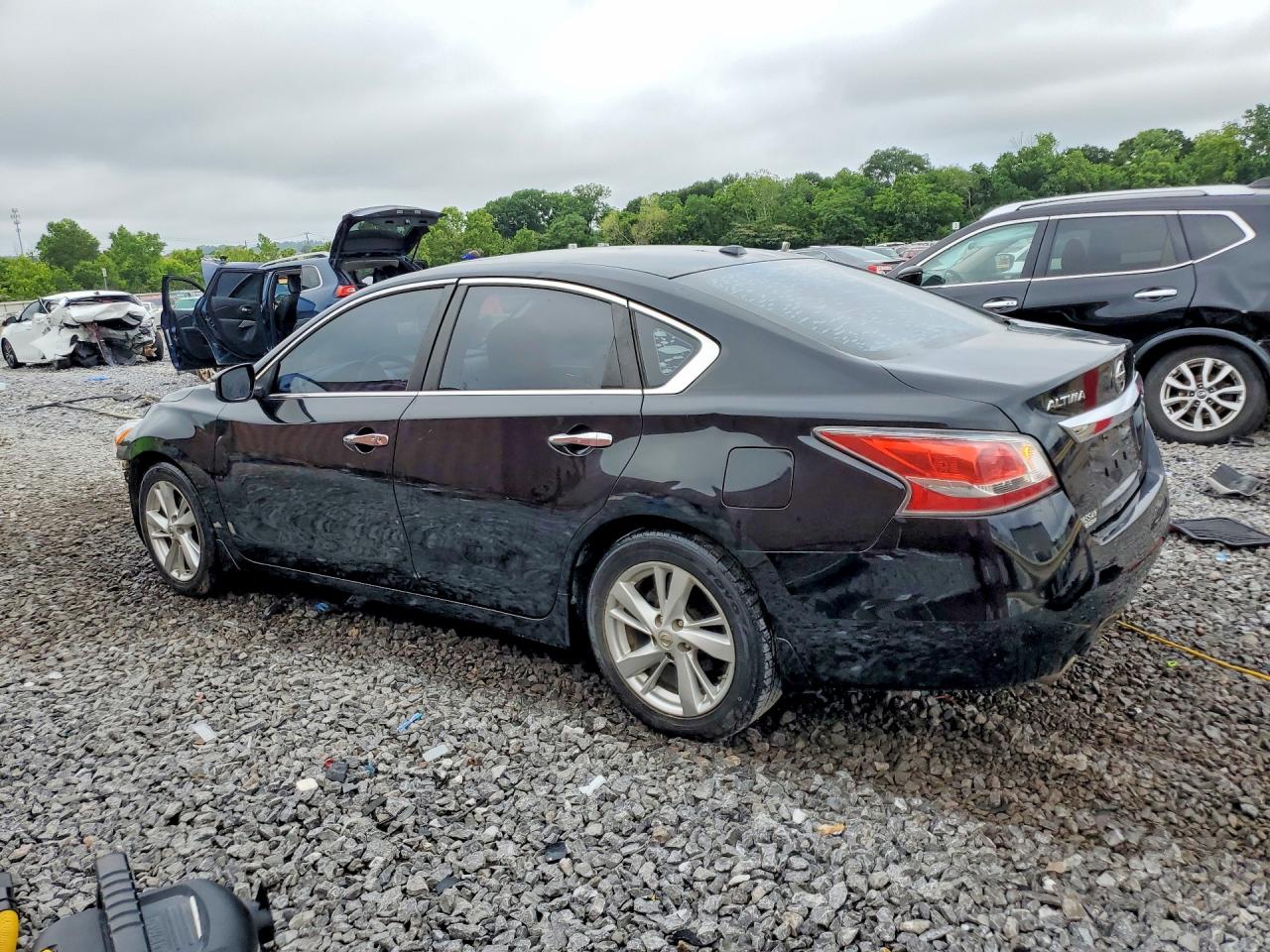 2015 Nissan Altima 2.5 Sv Black vin: 1N4AL3APXFC417597