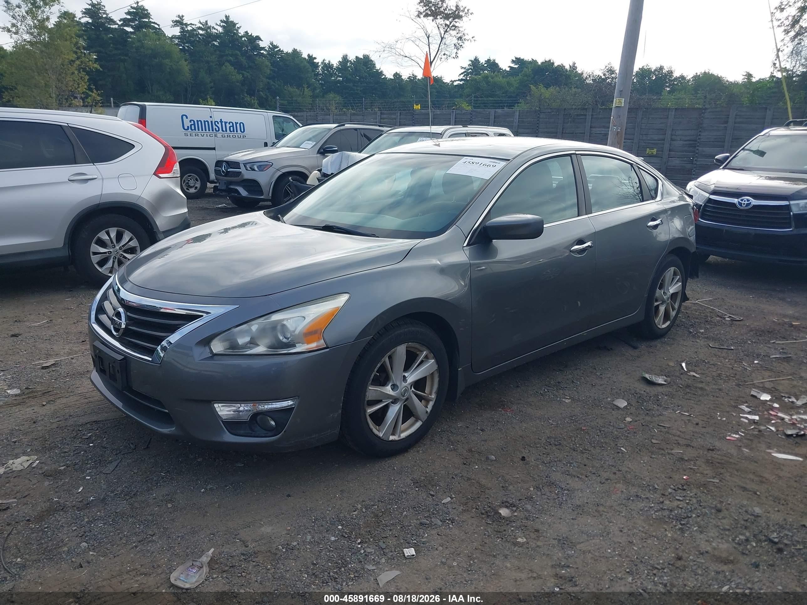 2015 Nissan Altima 2.5 Sv Серый vin: 1N4AL3APXFC419902