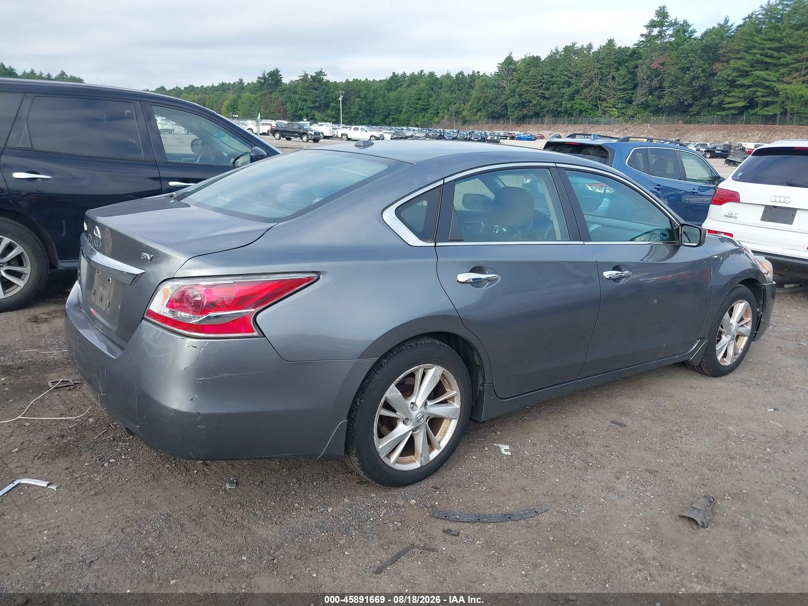 2015 Nissan Altima 2.5 Sv Серый vin: 1N4AL3APXFC419902