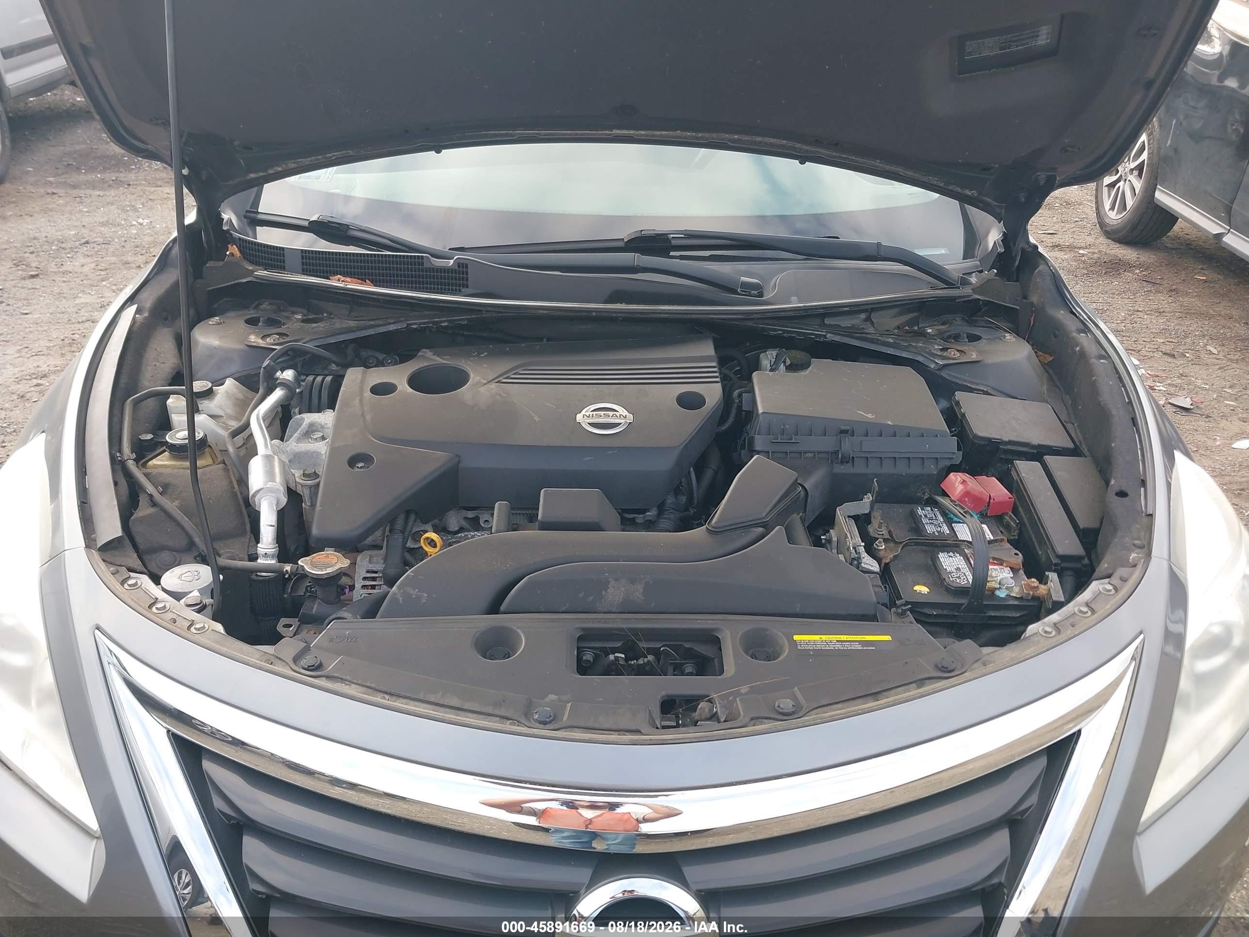 2015 Nissan Altima 2.5 Sv Серый vin: 1N4AL3APXFC419902