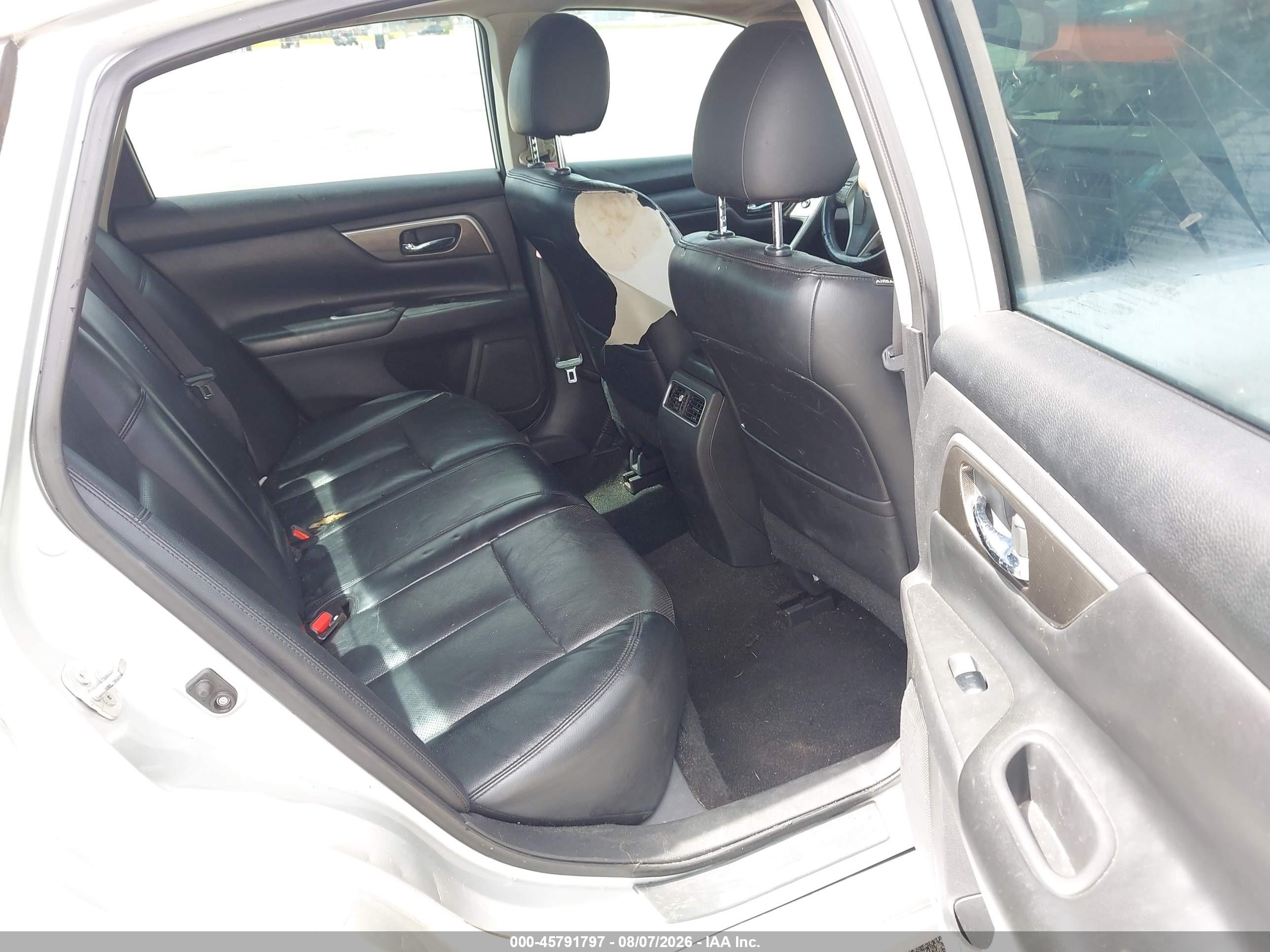 2015 Nissan Altima 2.5 Sl Silver vin: 1N4AL3APXFC426266