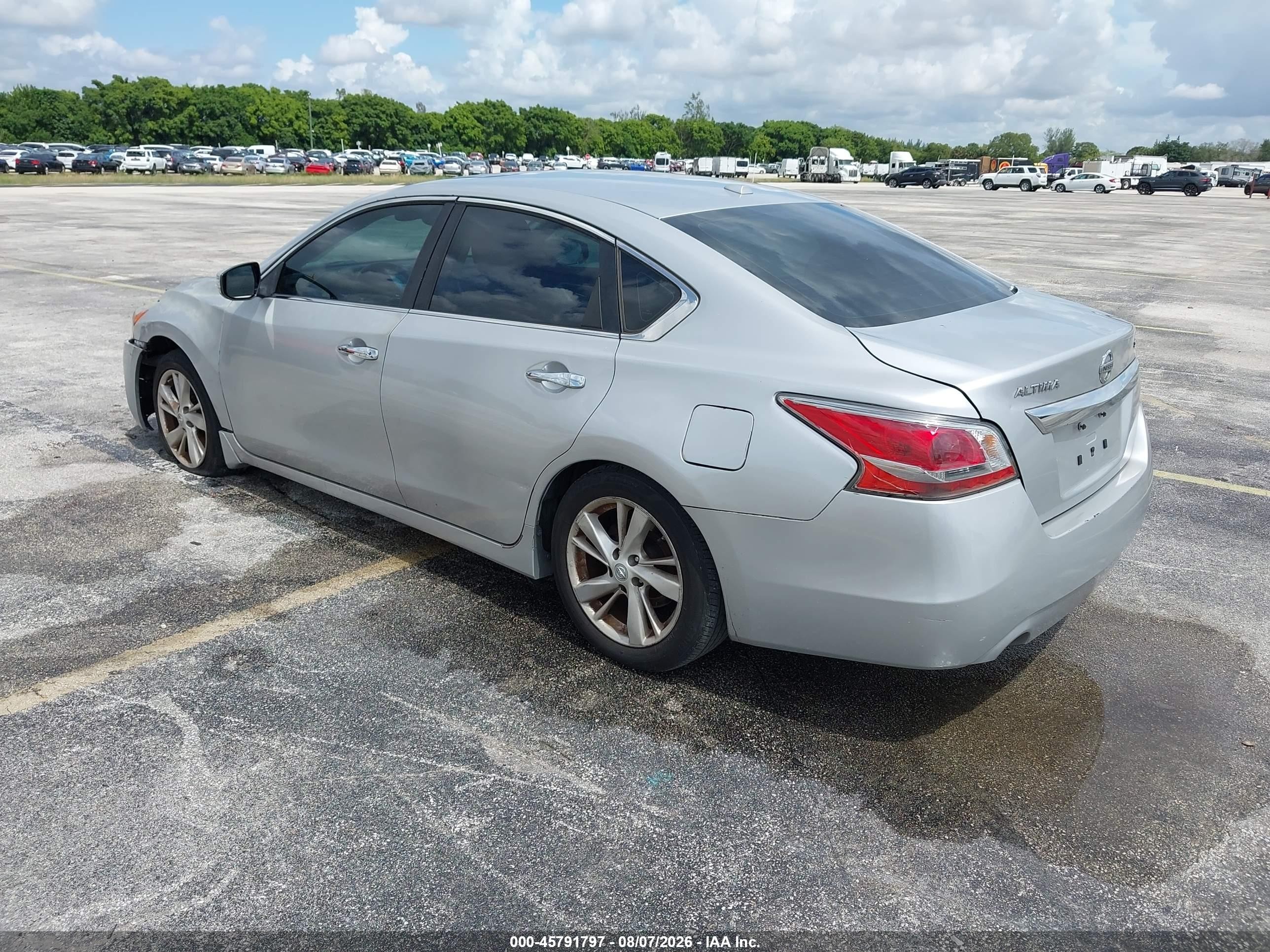 2015 Nissan Altima 2.5 Sl Silver vin: 1N4AL3APXFC426266