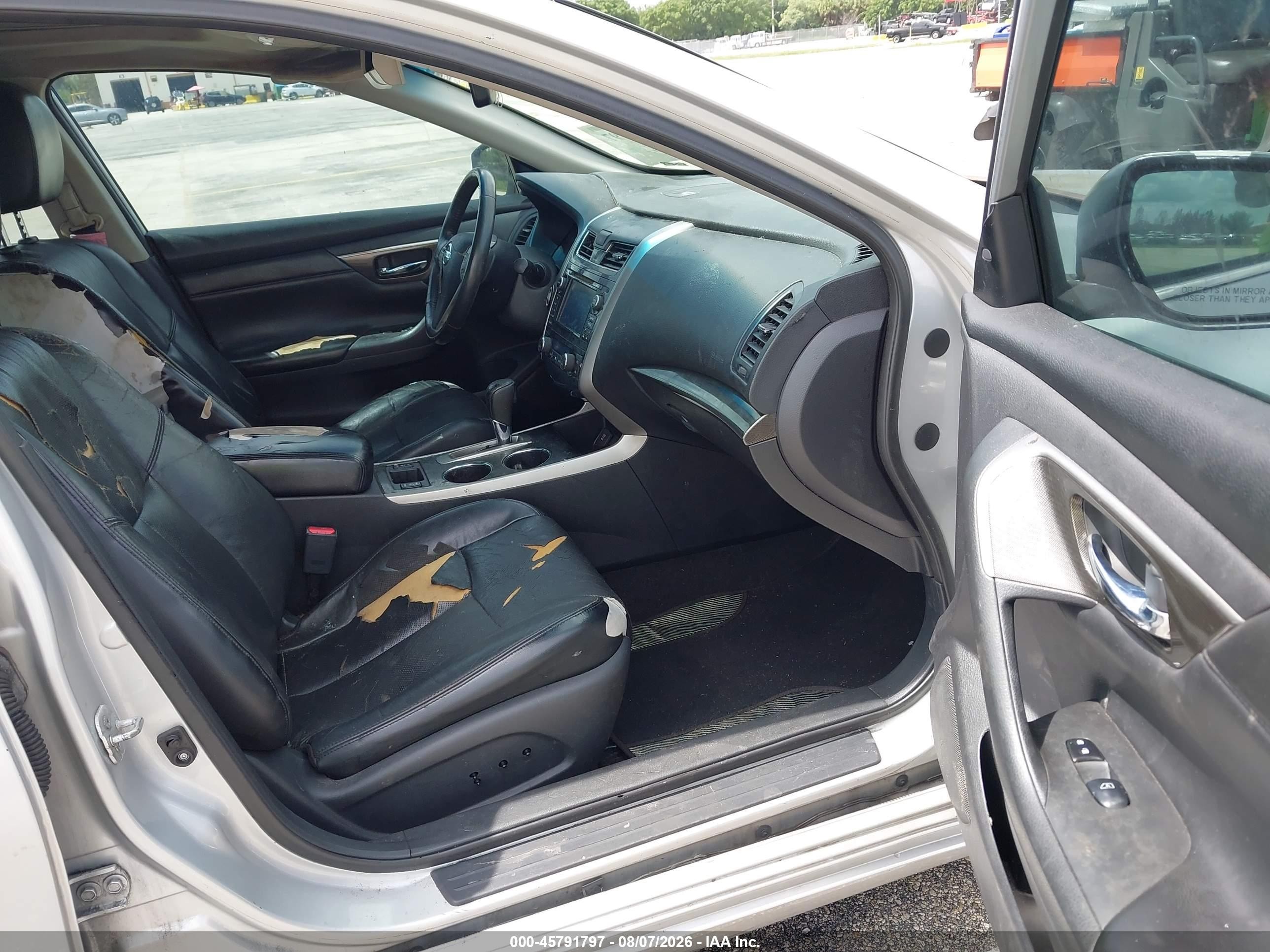 2015 Nissan Altima 2.5 Sl Silver vin: 1N4AL3APXFC426266
