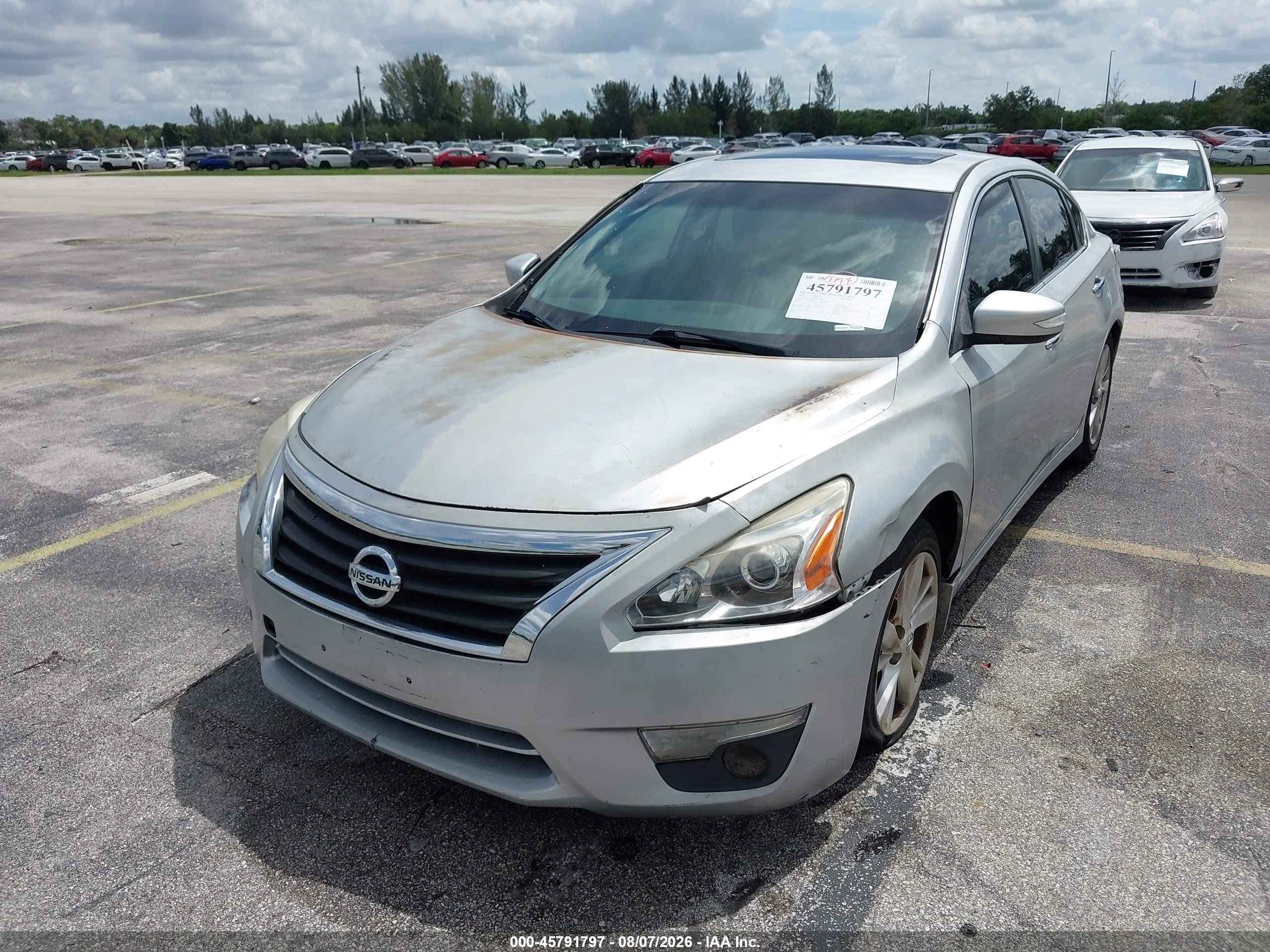 2015 Nissan Altima 2.5 Sl Silver vin: 1N4AL3APXFC426266