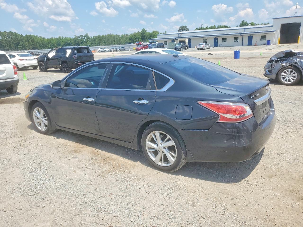 2015 Nissan Altima 2.5 Sv Black vin: 1N4AL3APXFC427787
